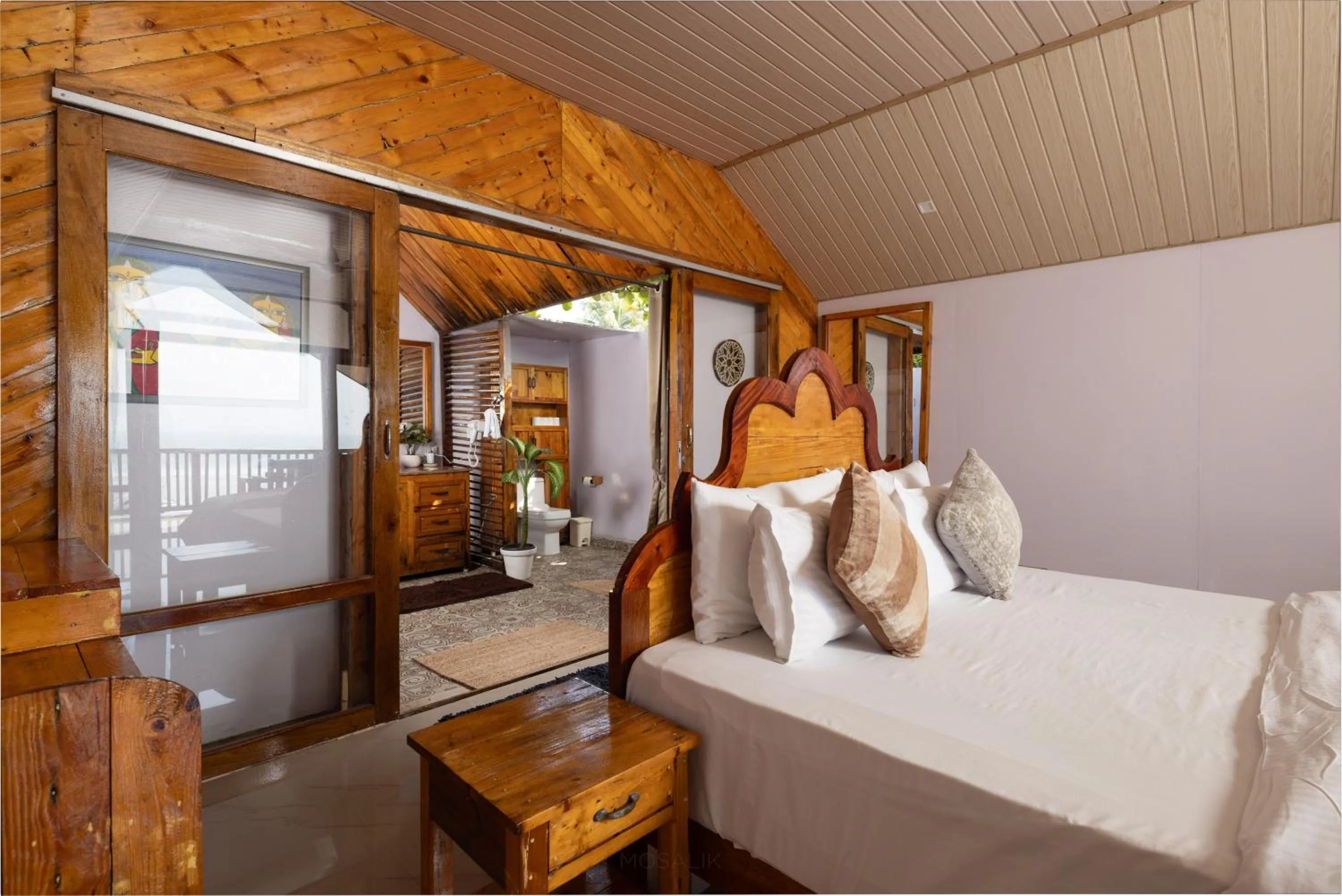 Bedroom, Bed in DucknChill-Agonda
