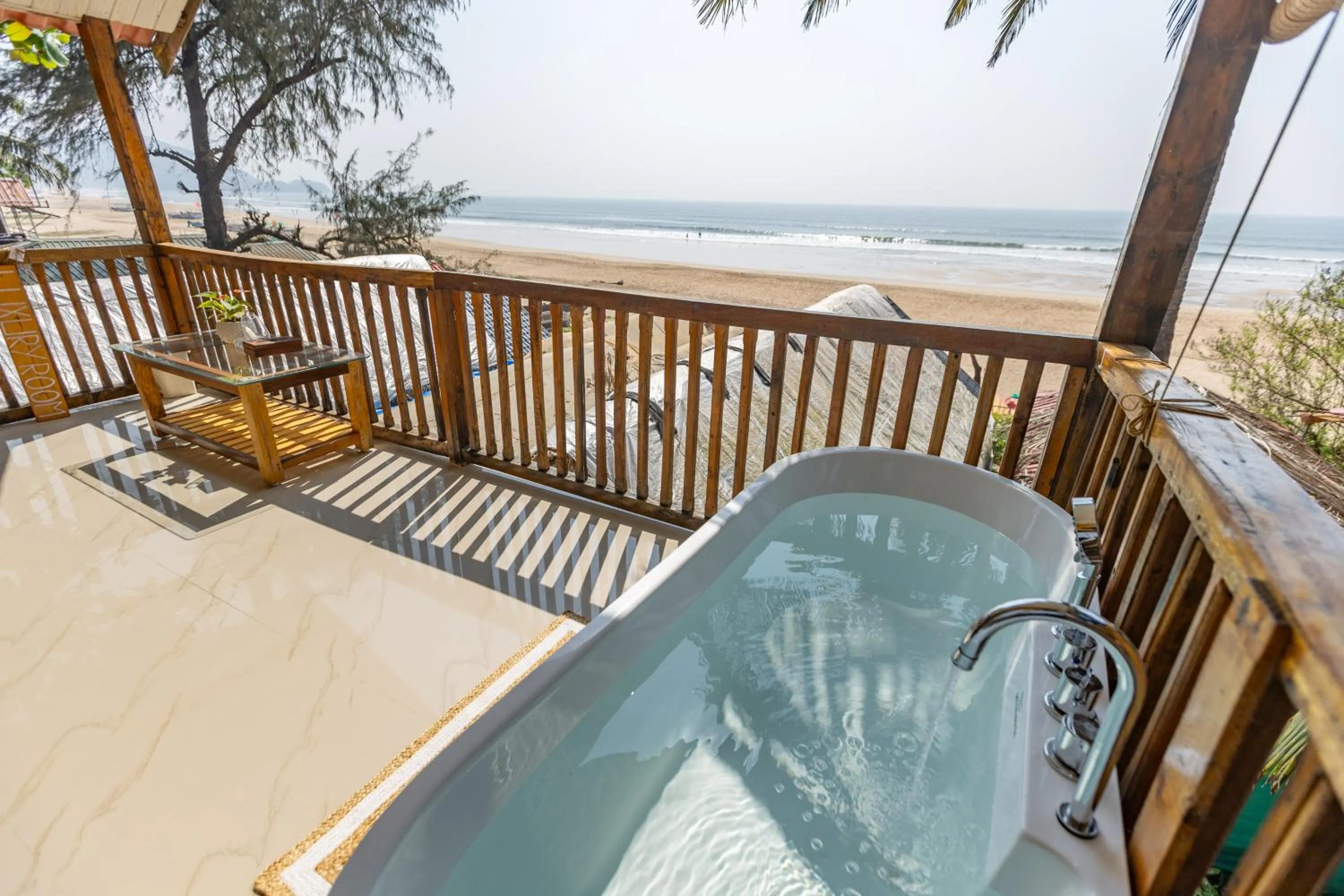 Sea view in DucknChill-Agonda