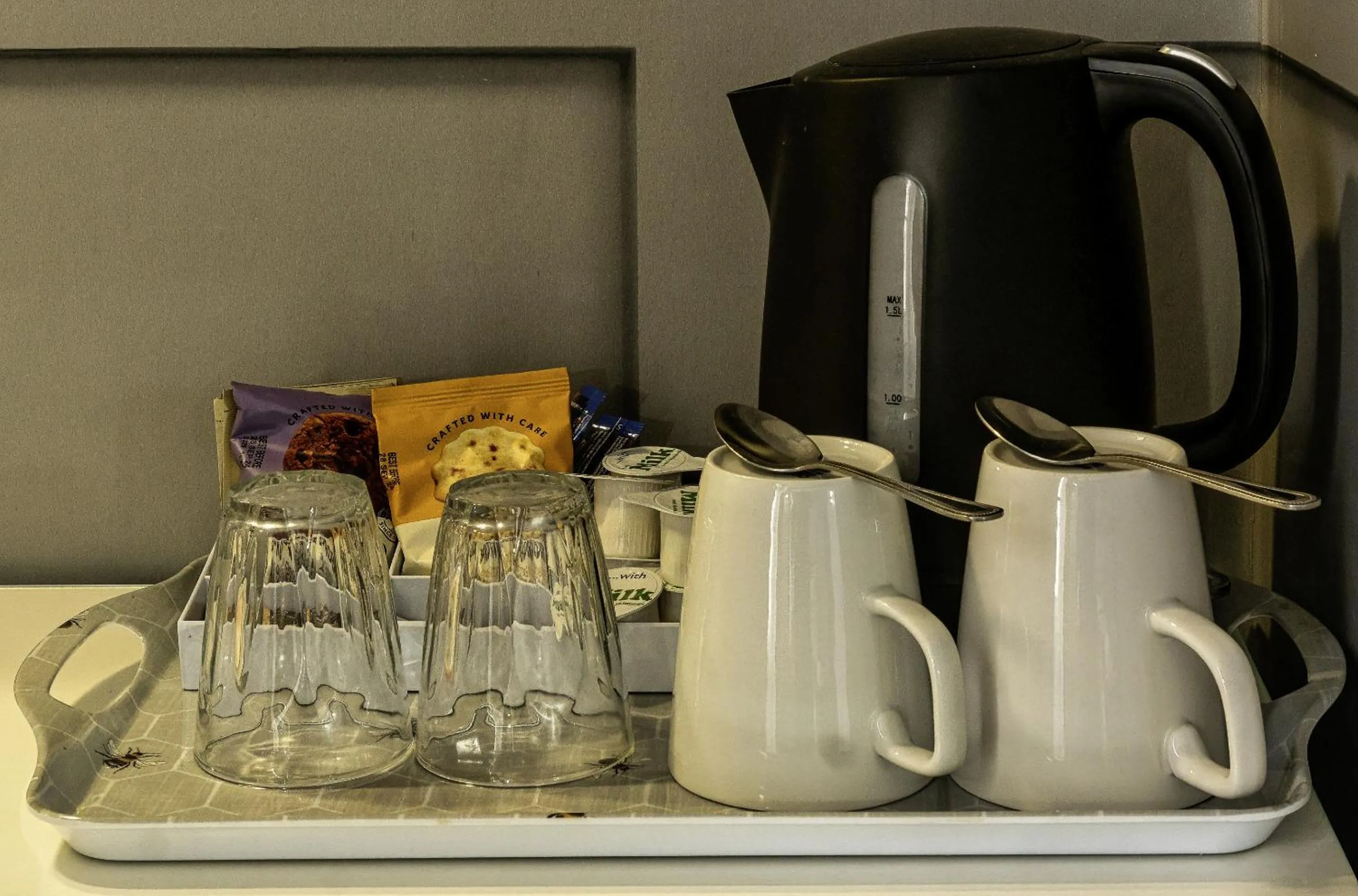 Bedroom in The Green Dragon at Bedale by OYO