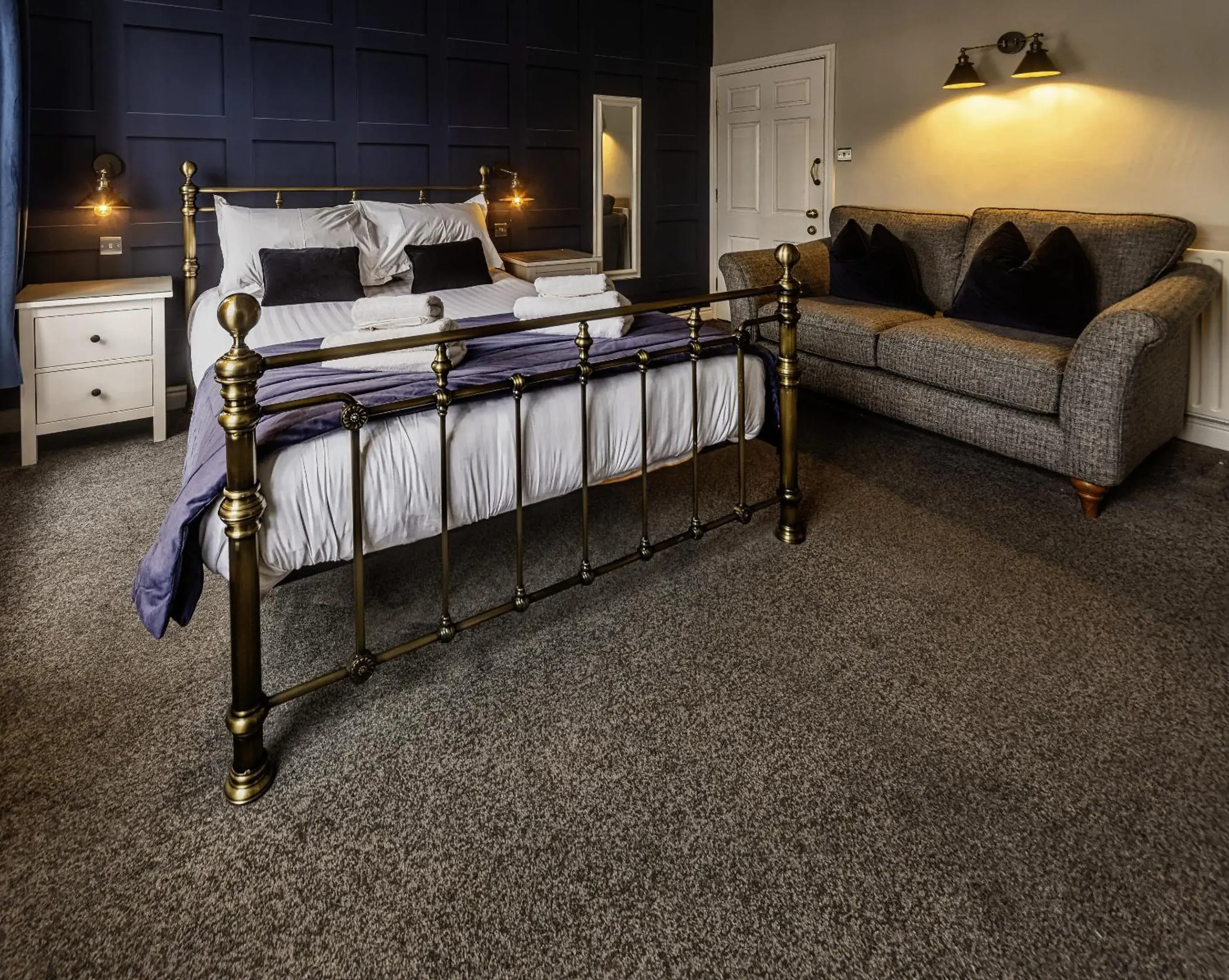 Bedroom, Bed in The Green Dragon at Bedale by OYO Bedroom, Bed in The Green Dragon at Bedale by OYO