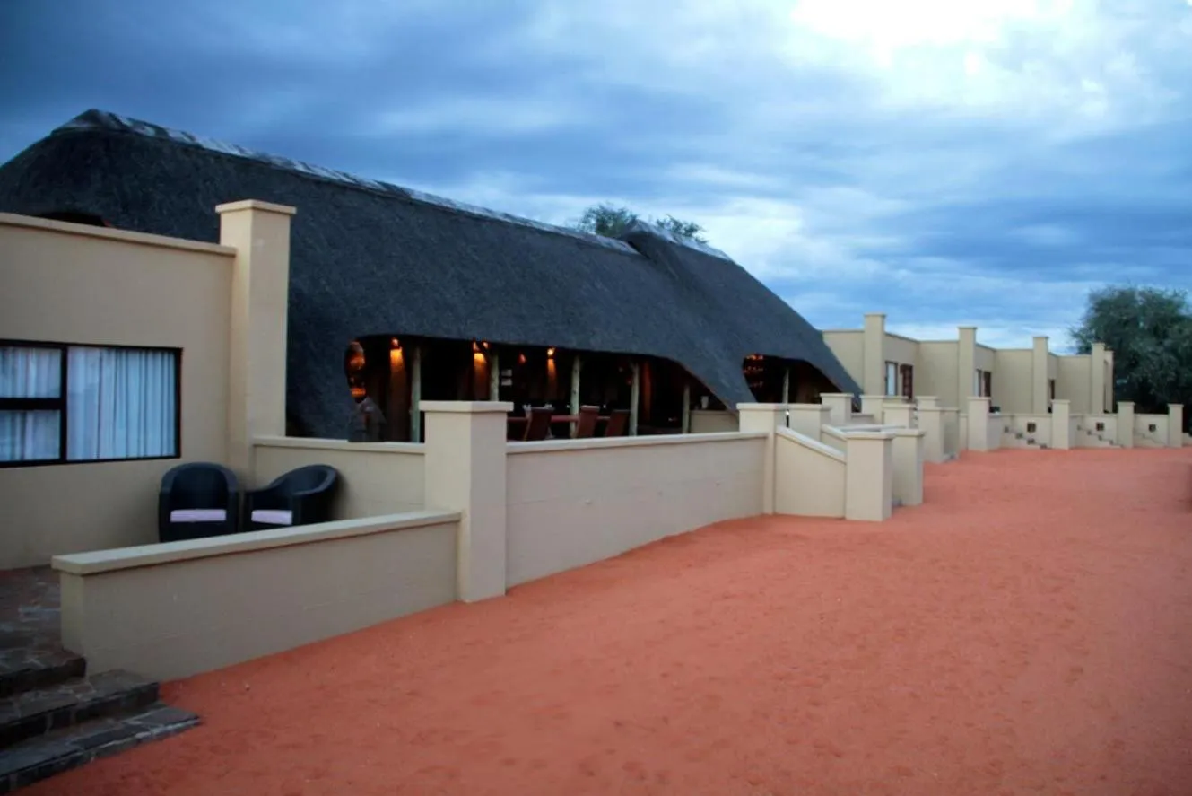 Property building in Zebra Kalahari Lodge
