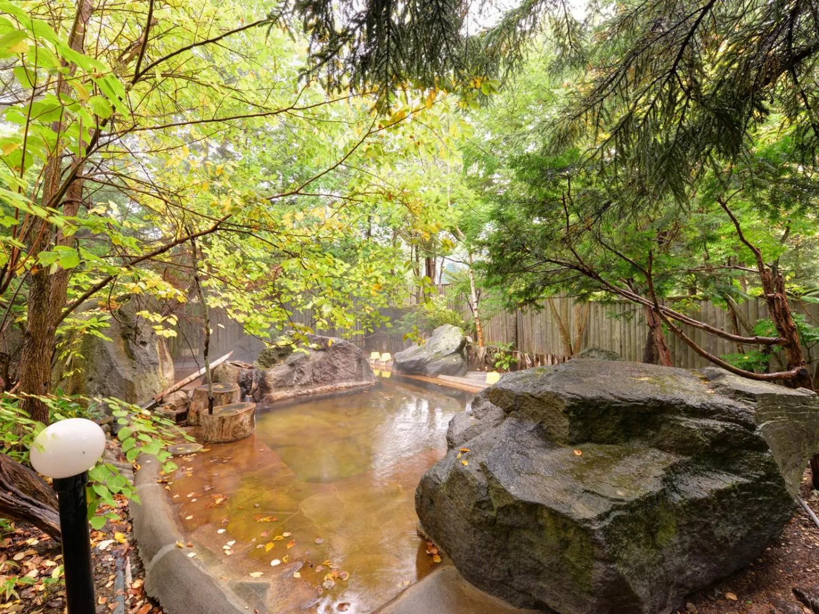 Hot Spring Bath in Hotel Parkway