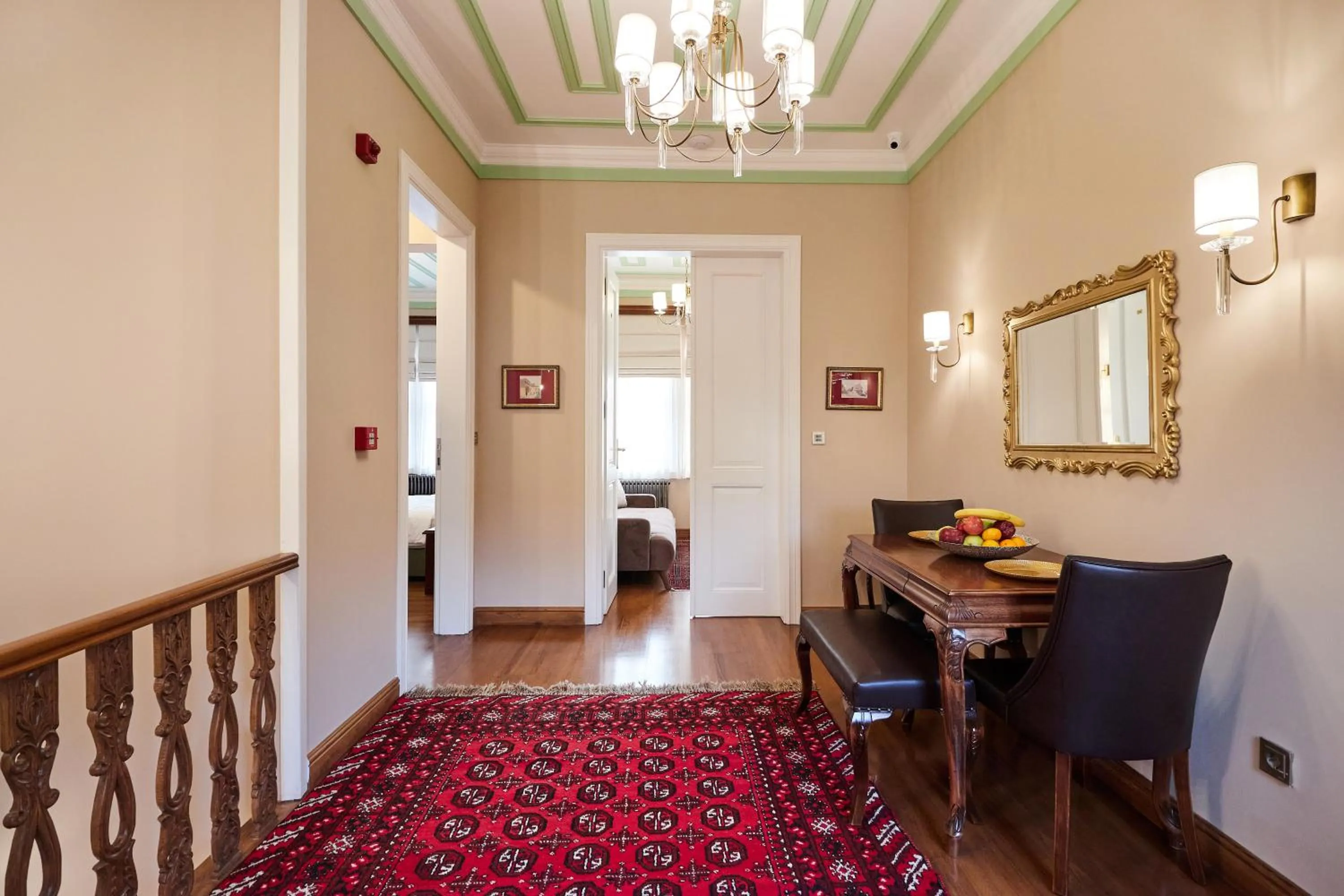Seating area in White Palace Old City Boutique Hotel