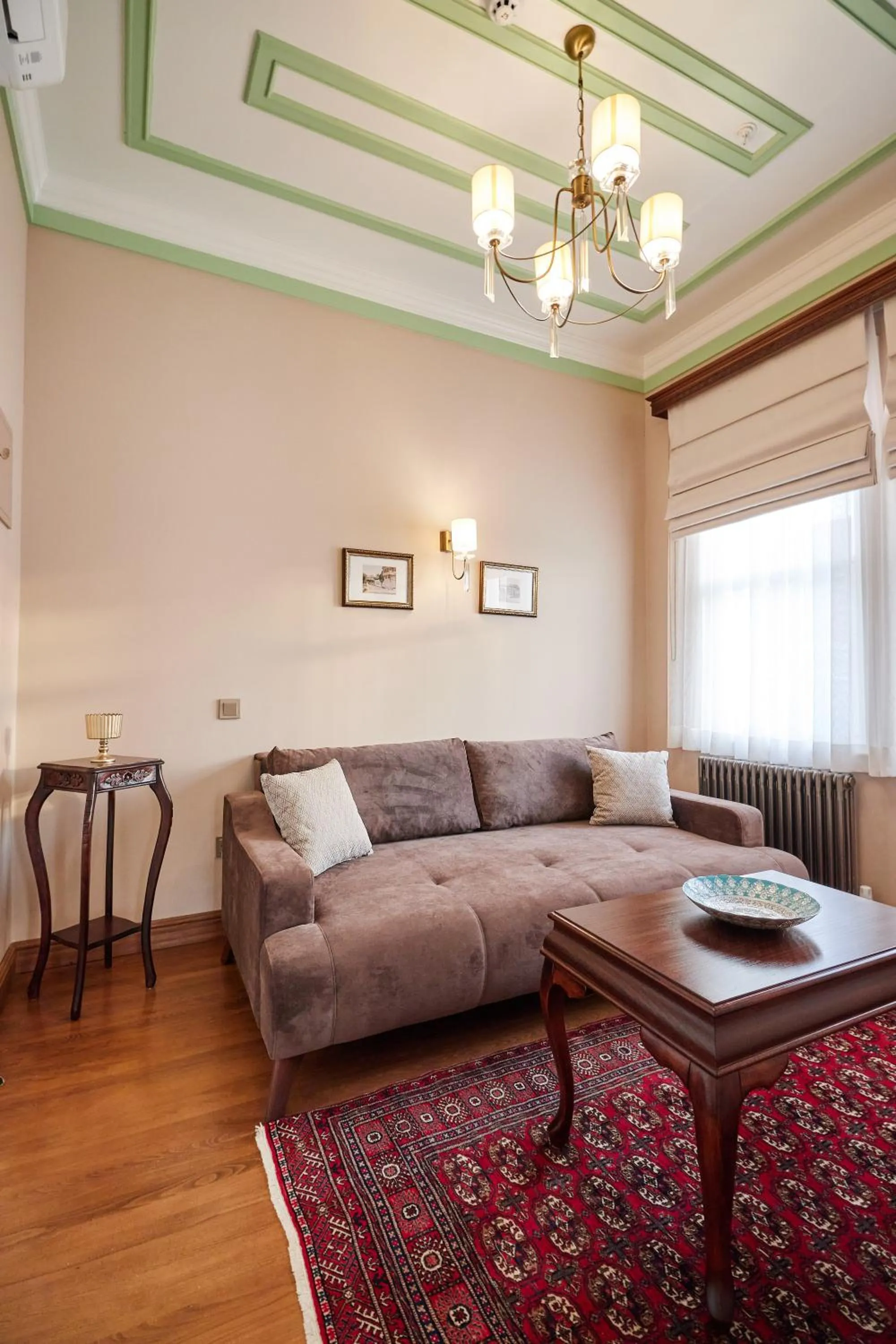 Seating area in White Palace Old City Boutique Hotel