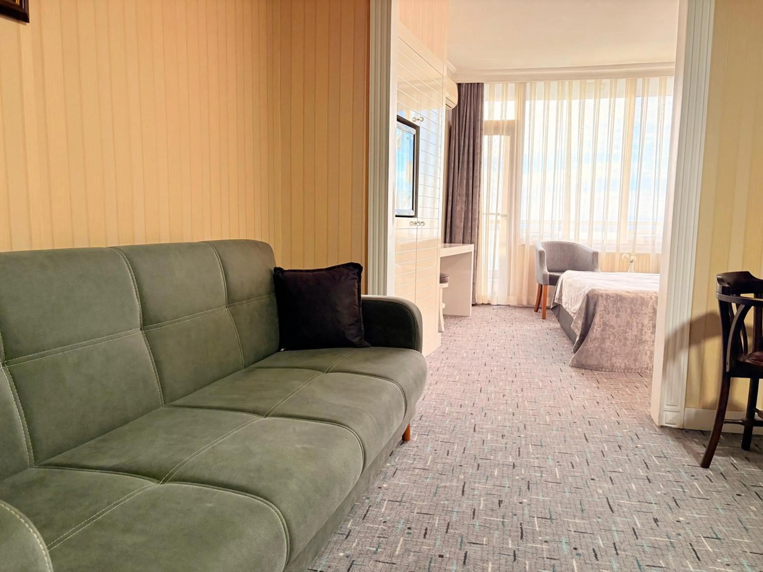 Bed in Tekirdağ Yat Hotel