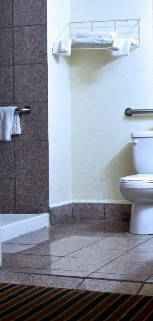 Bathroom in Monterey Pines Inn