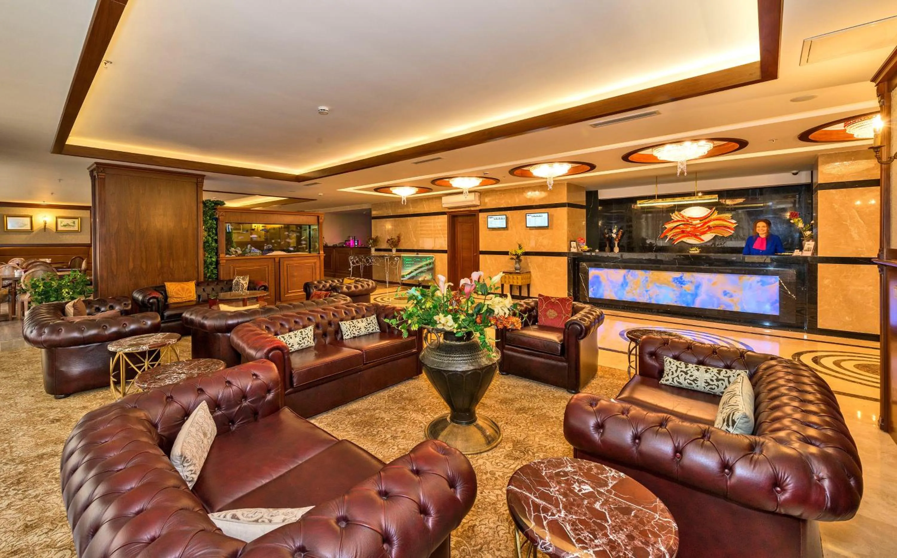 Lobby or reception in Dab Hotel