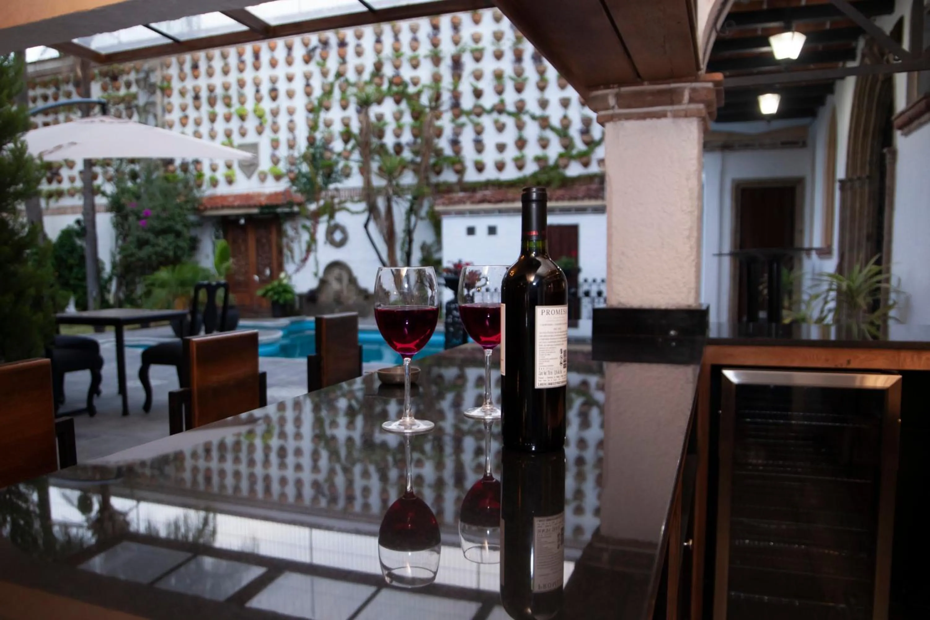 Lounge or bar in Hotel Boutique La Mansión Guadalajara