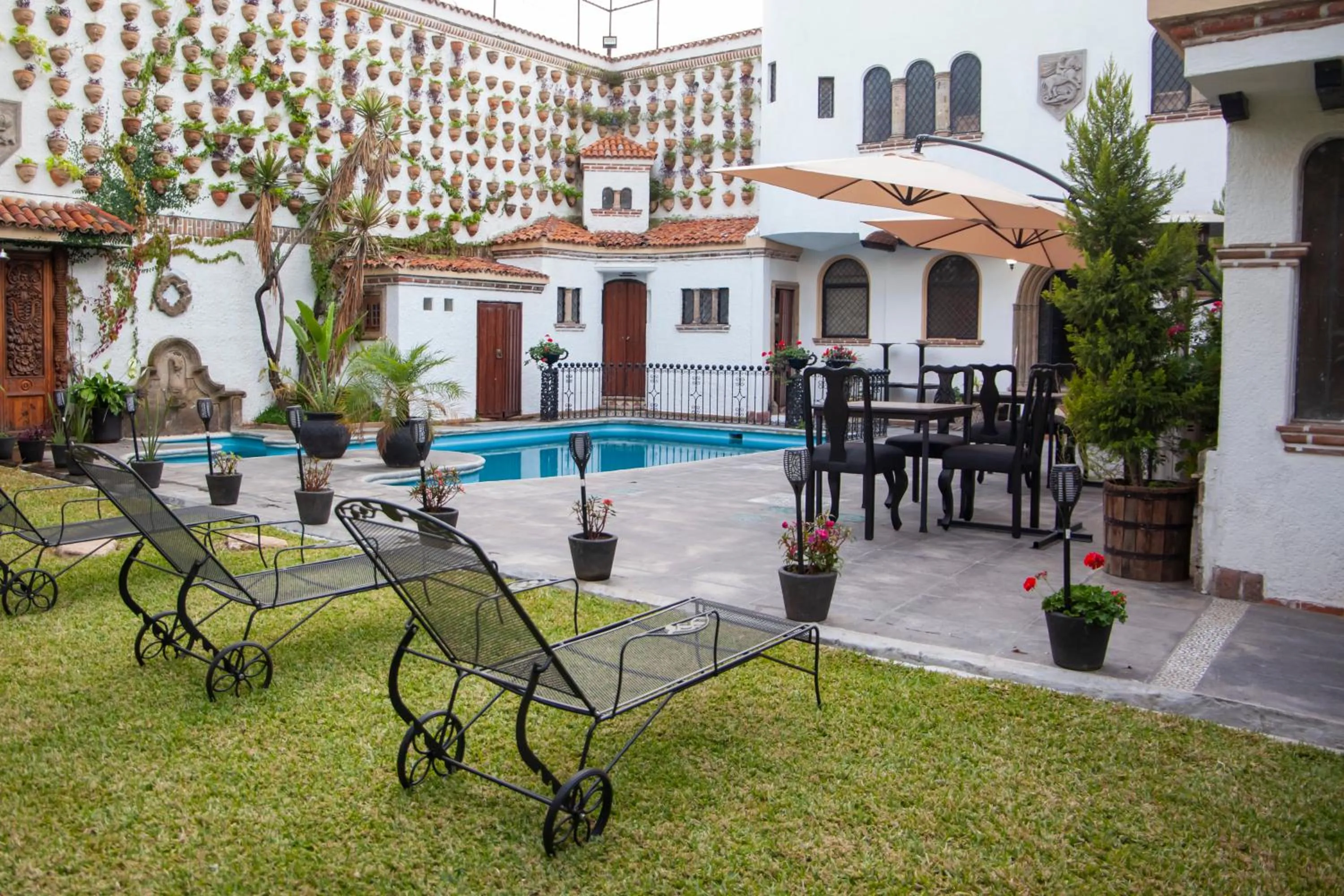 Balcony/Terrace in Hotel Boutique La Mansión Guadalajara