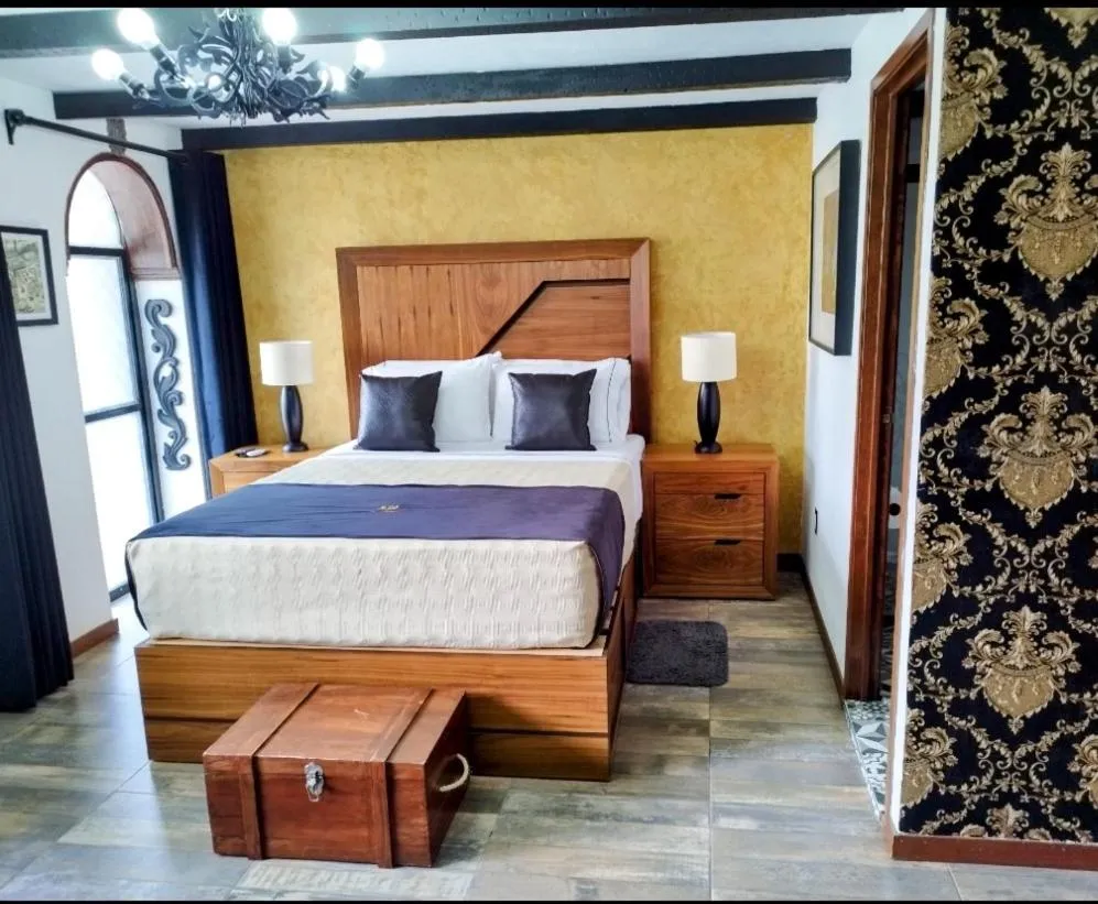 Bed in Hotel Boutique La Mansión Guadalajara