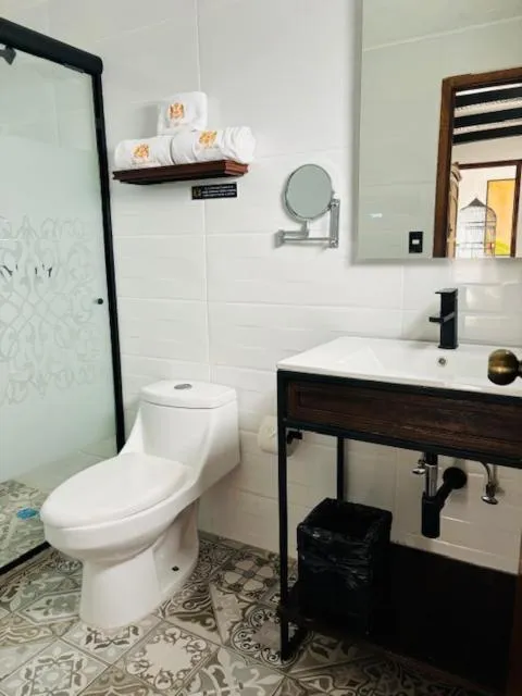 Bathroom in Hotel Boutique La Mansión Guadalajara