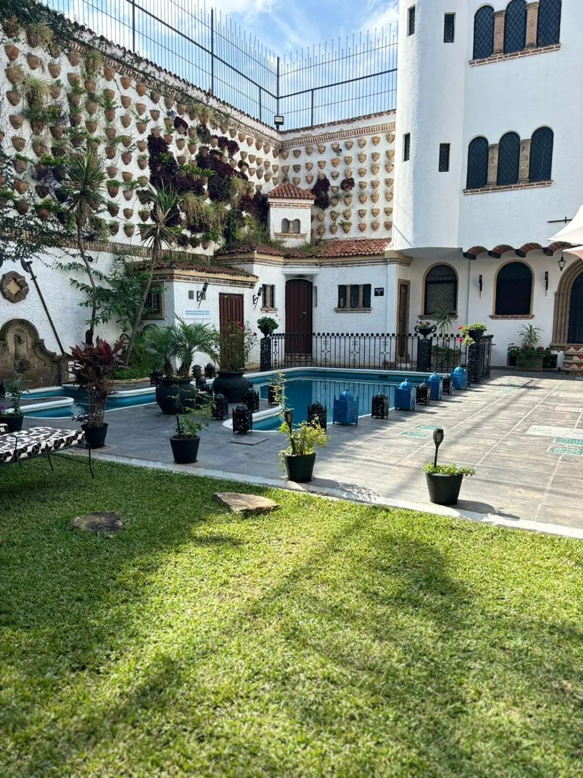Garden in Hotel Boutique La Mansión Guadalajara