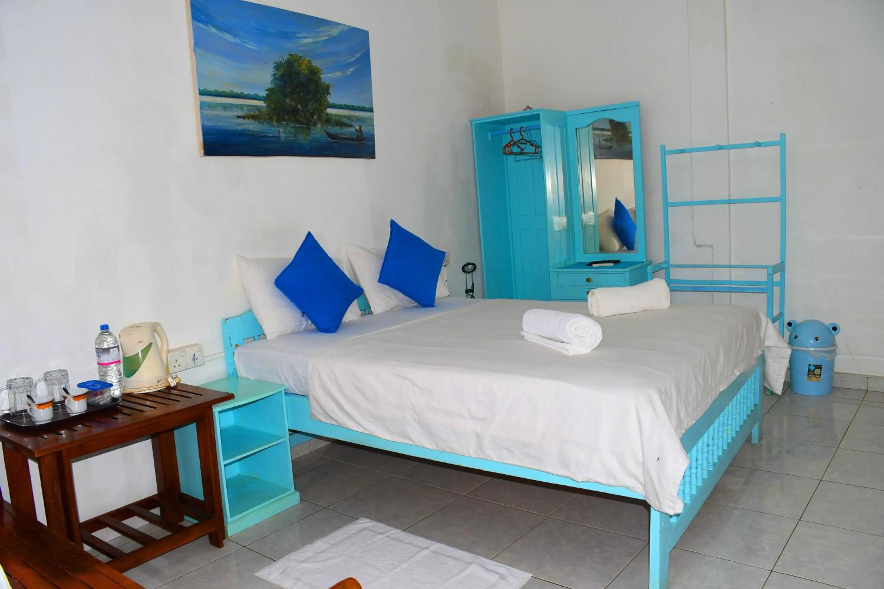 Bed in Rampart View Guesthouse