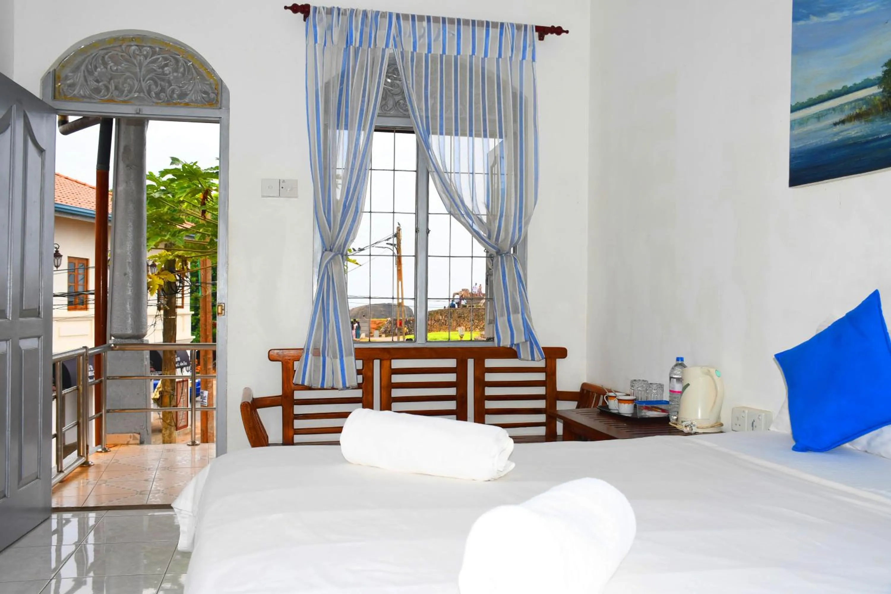 Bed in Rampart View Guesthouse