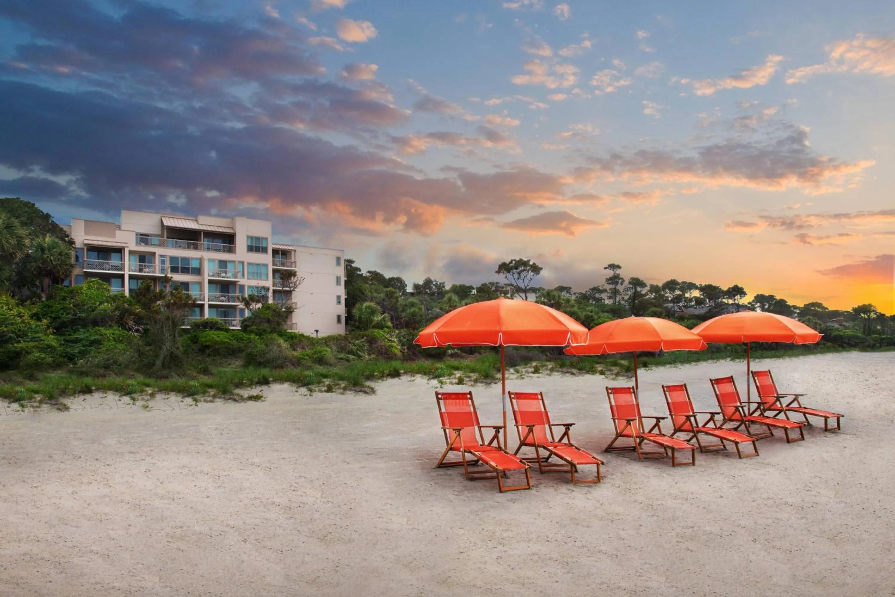 Beach in Marriott's Monarch at Sea Pines