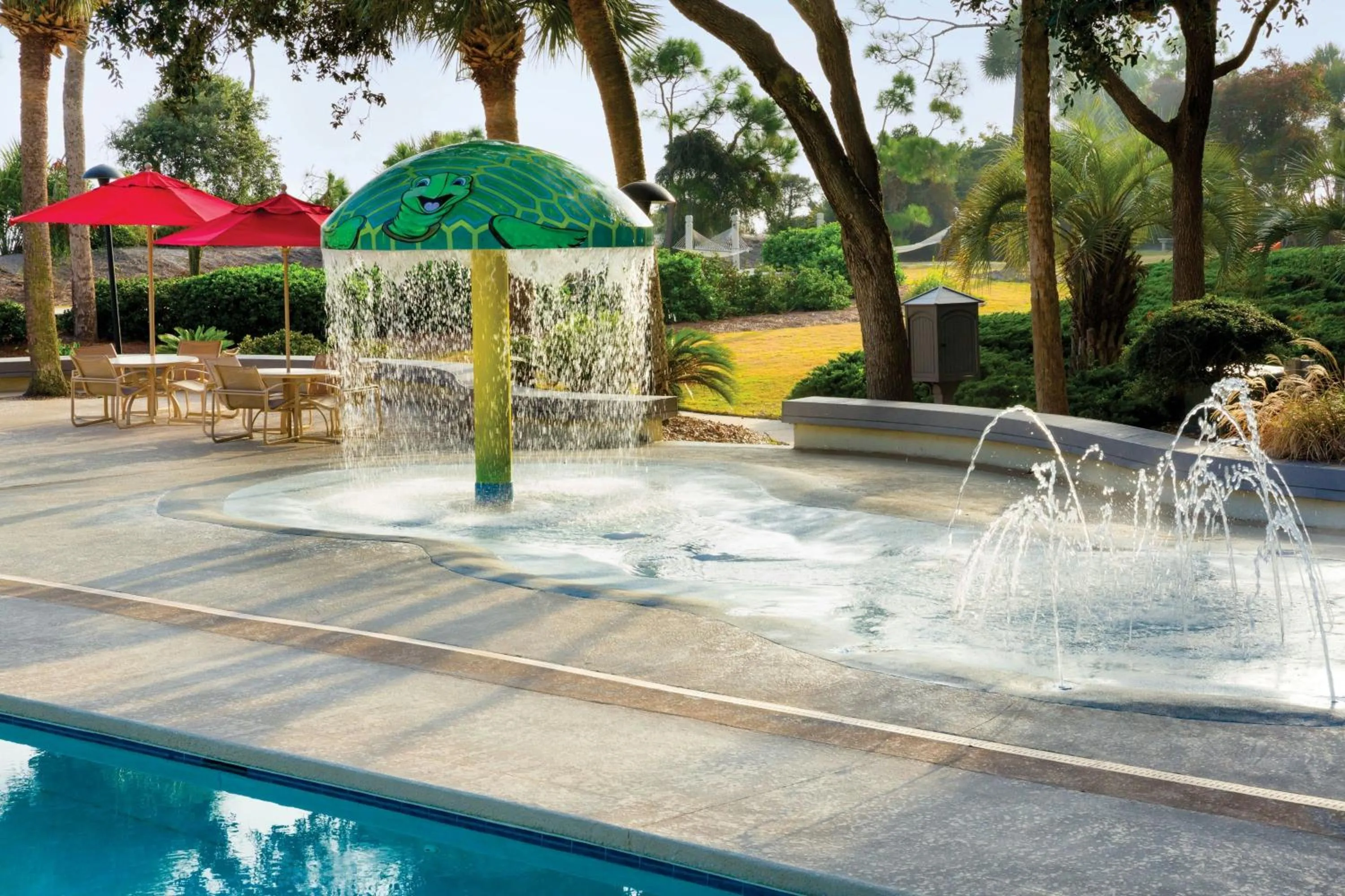 Swimming pool in Marriott's Monarch at Sea Pines
