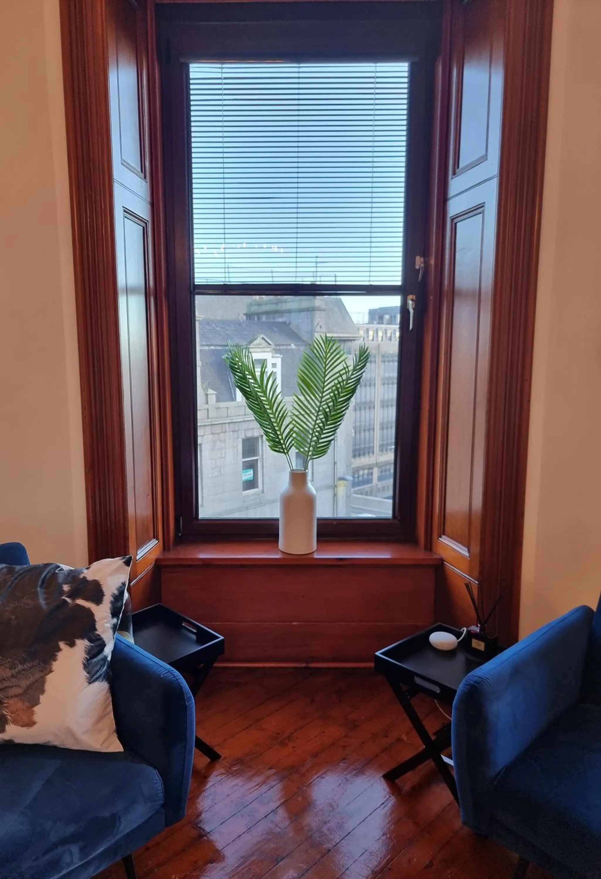 Luxury 2 bedroom city centre apartment with panoramic views and high ceilings