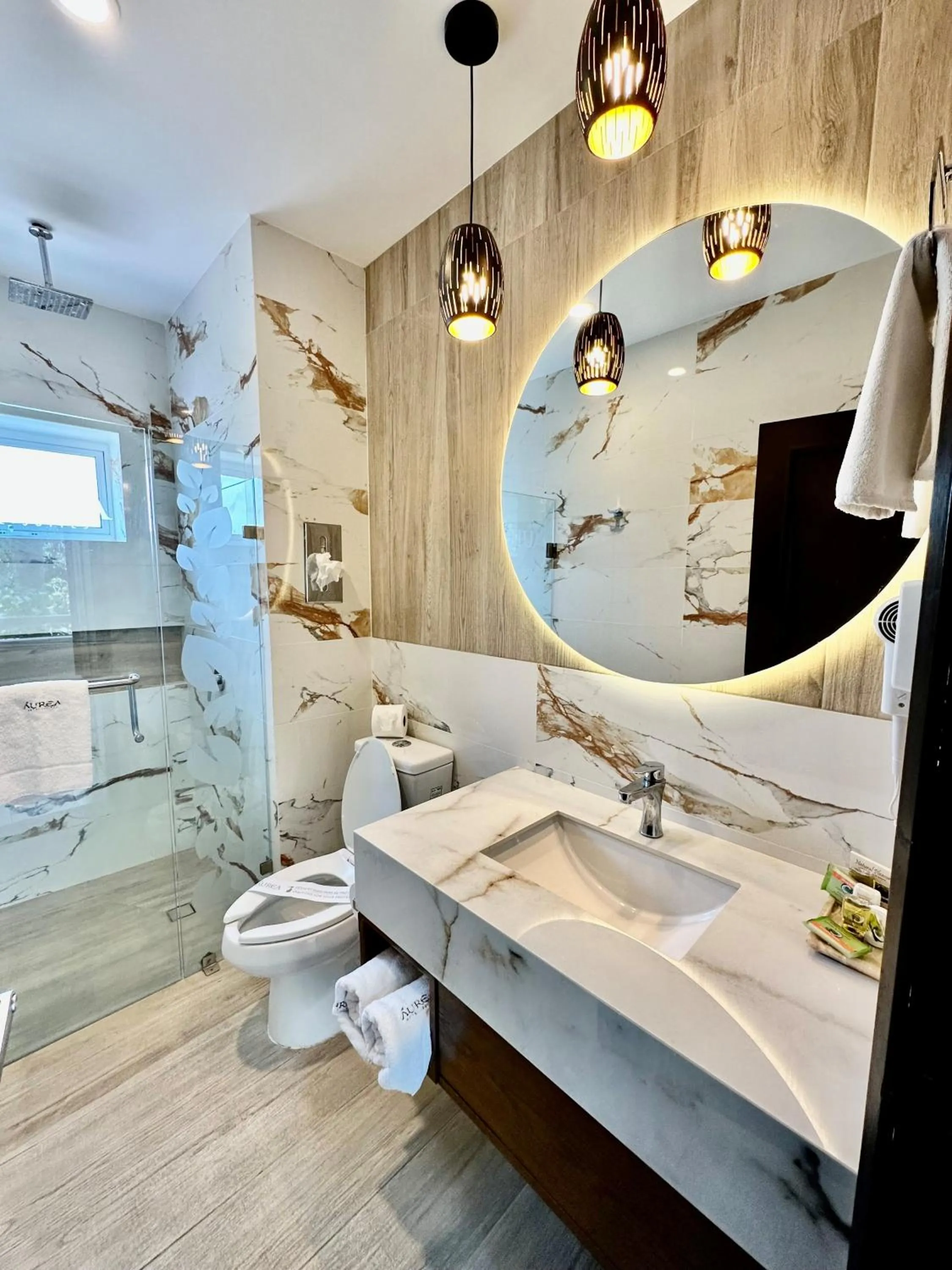 Bathroom in Áurea Hotel and Suites