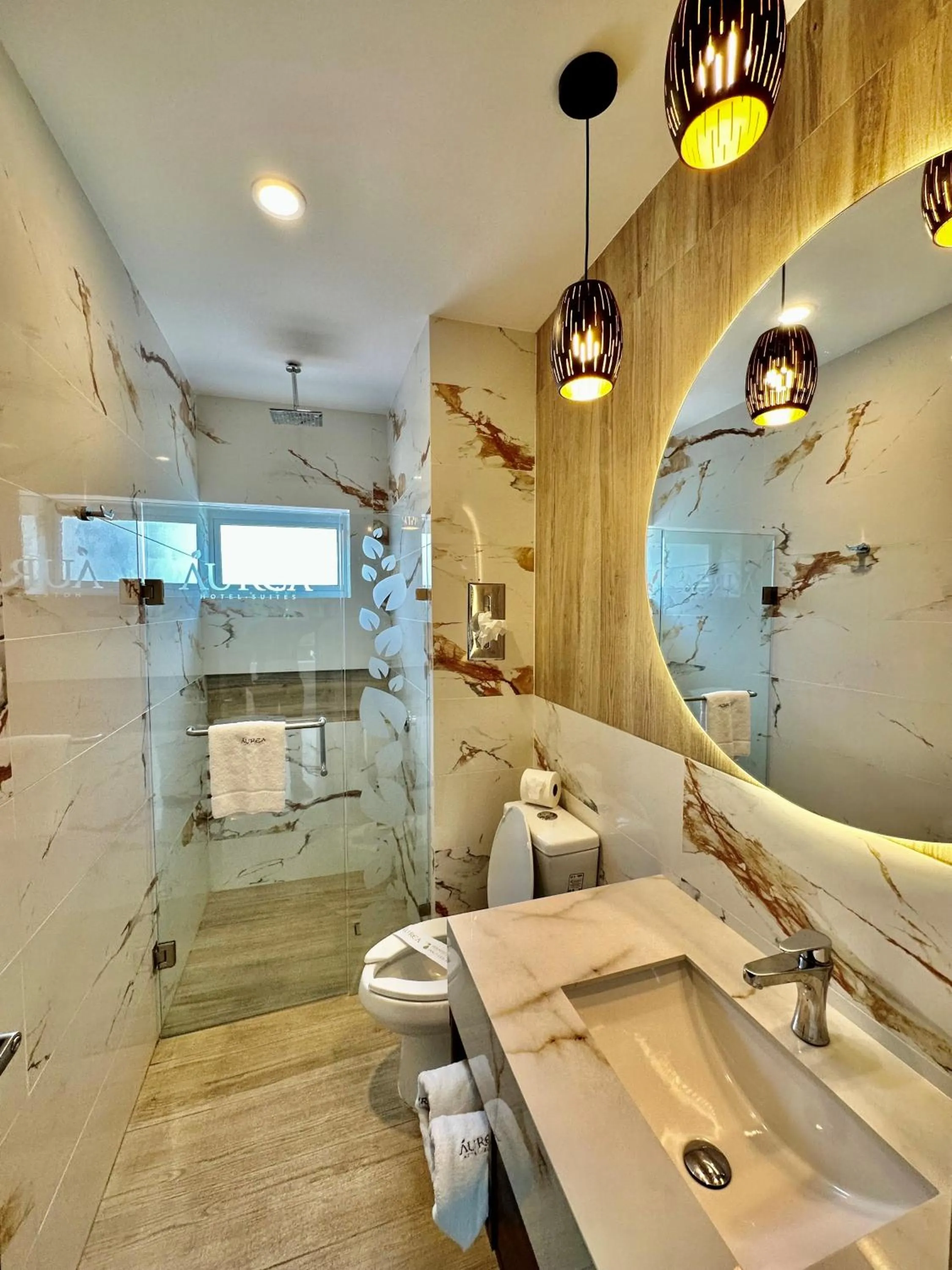 Bathroom in Áurea Hotel and Suites