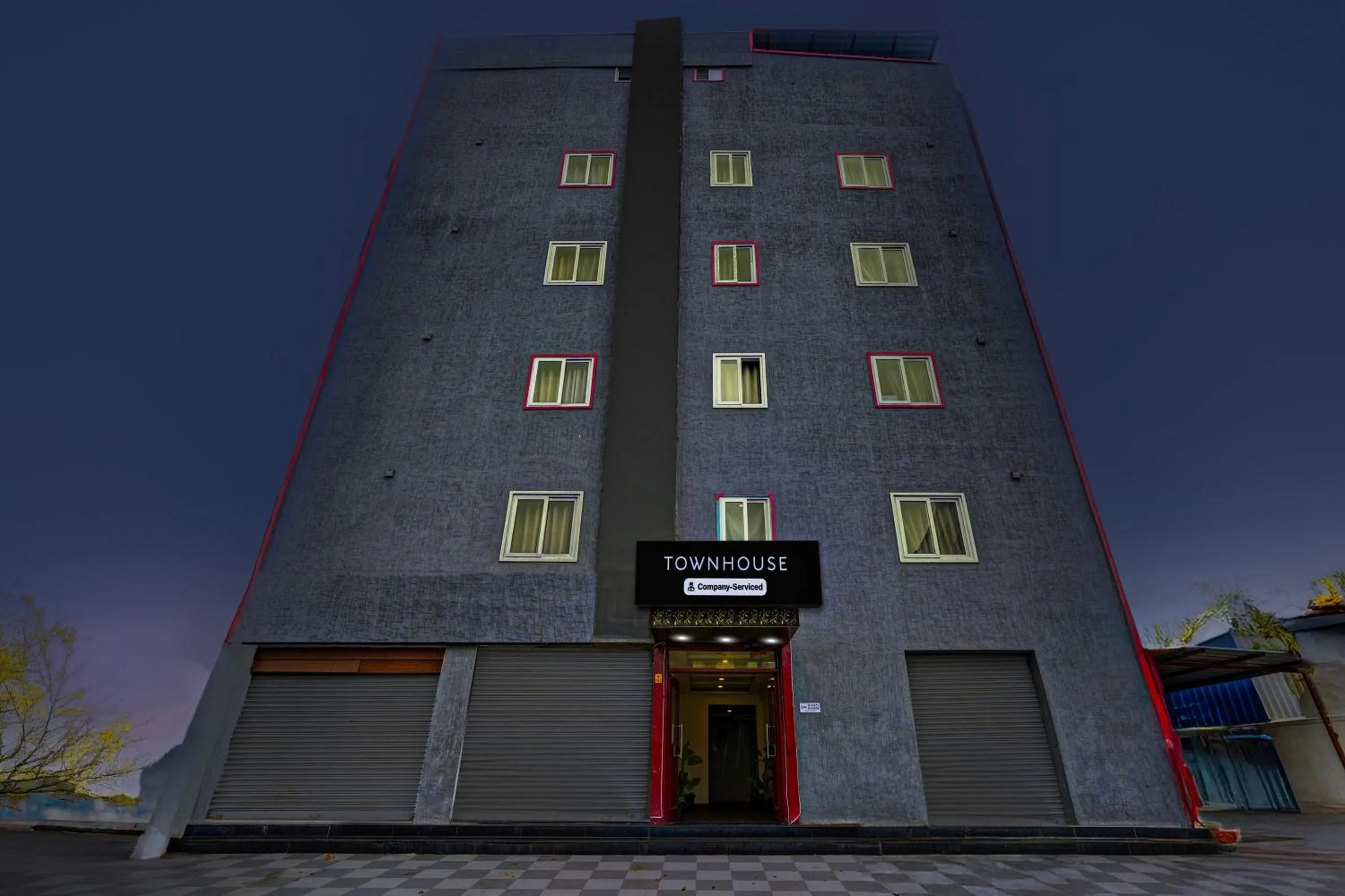 Facade/entrance in Super Townhouse Tirupati