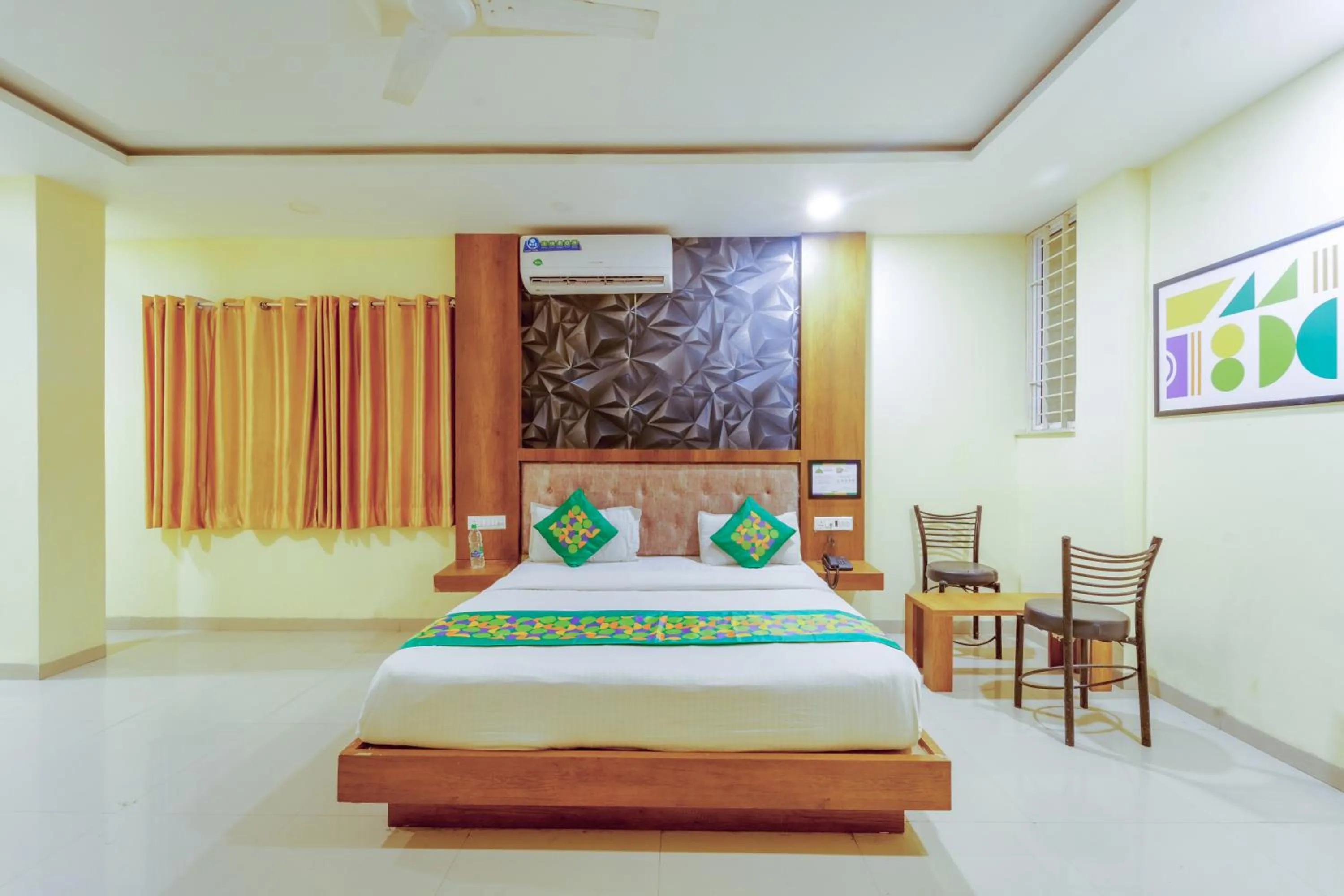 Bed in Treebo Royal Empire Indore