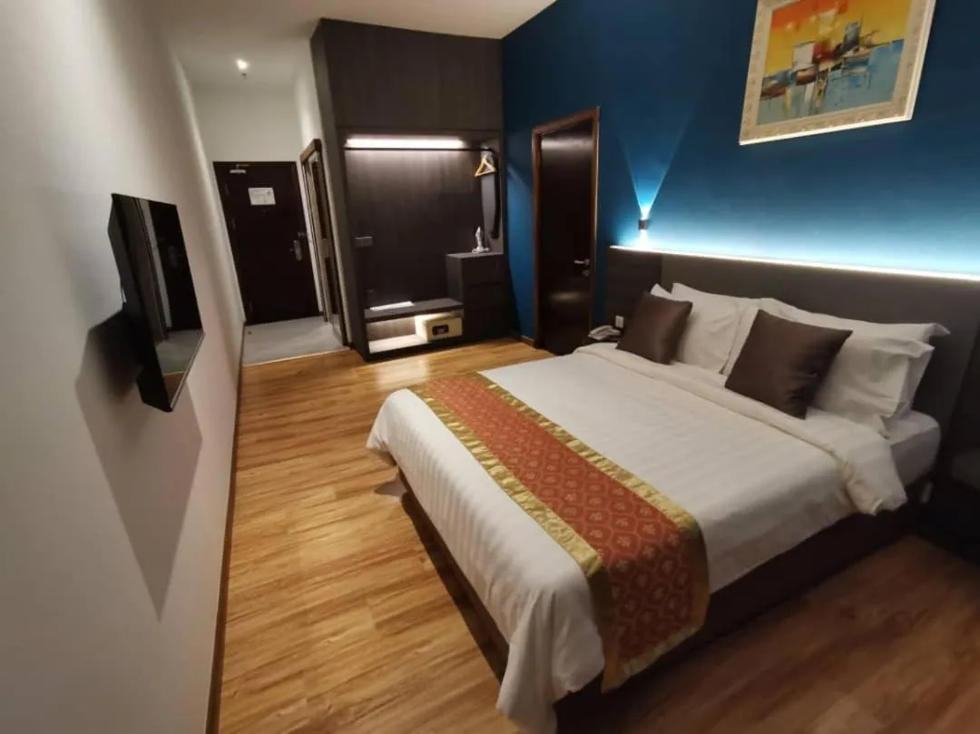 Bed in Sentral View Hotel Bintulu