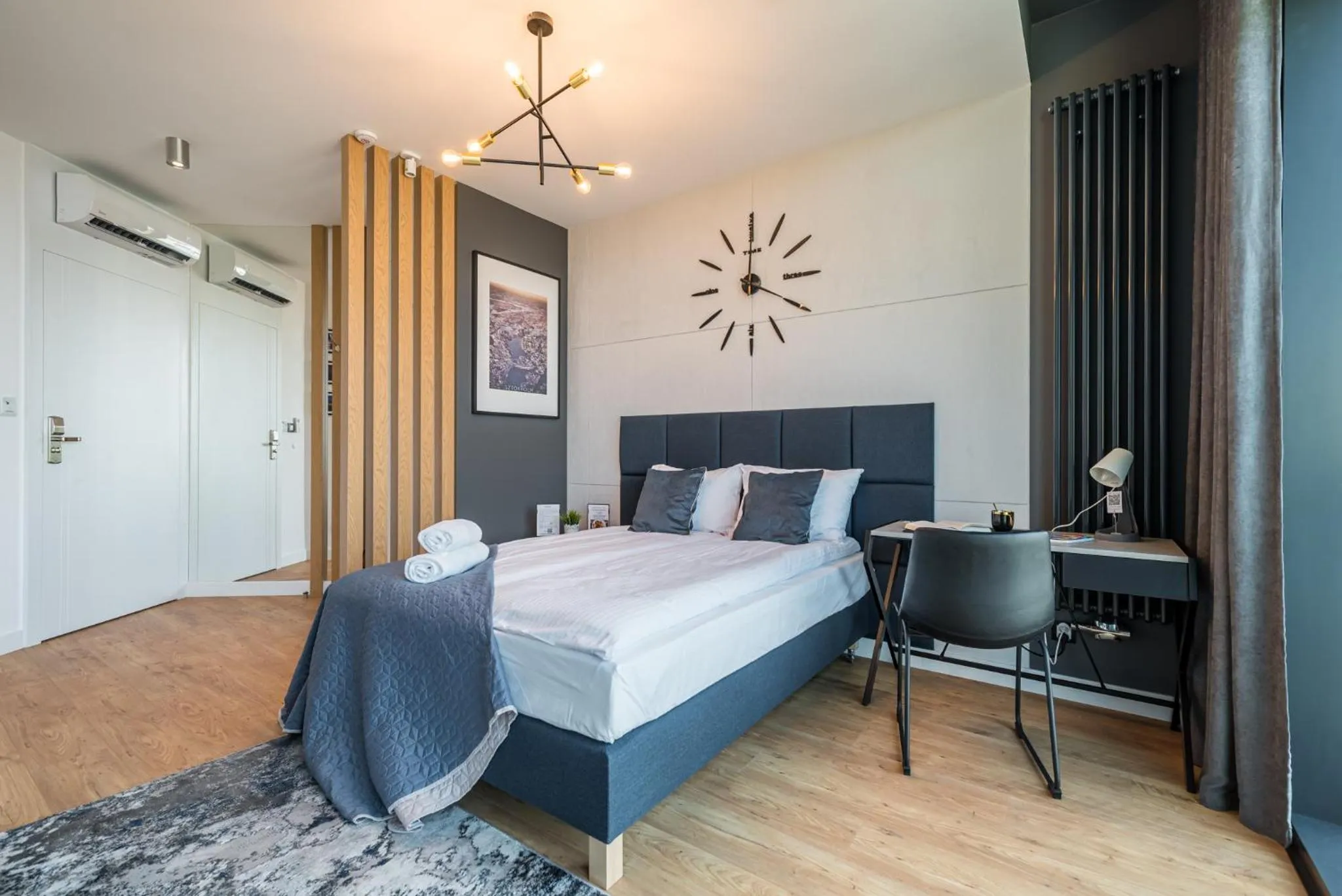 Bed in Q18 ApartHotel