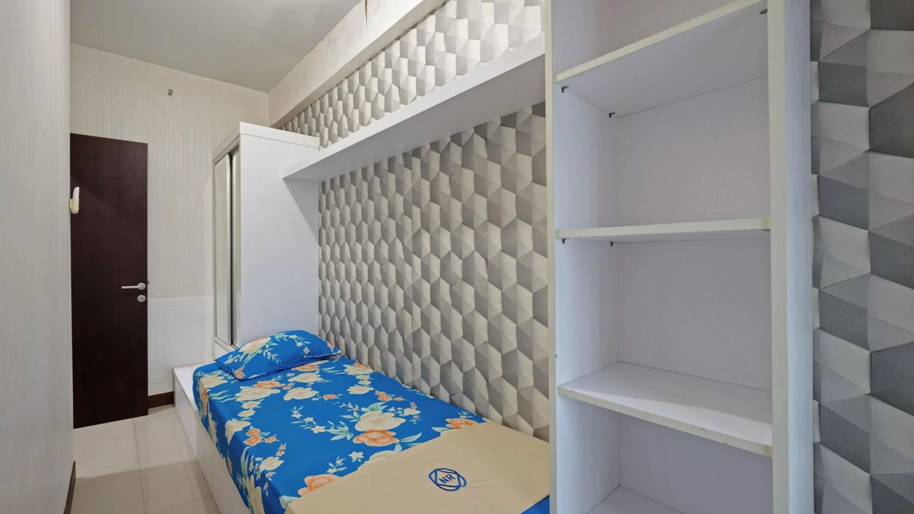 Bedroom, Bed in Apartemen Grand Dhika City by Nina