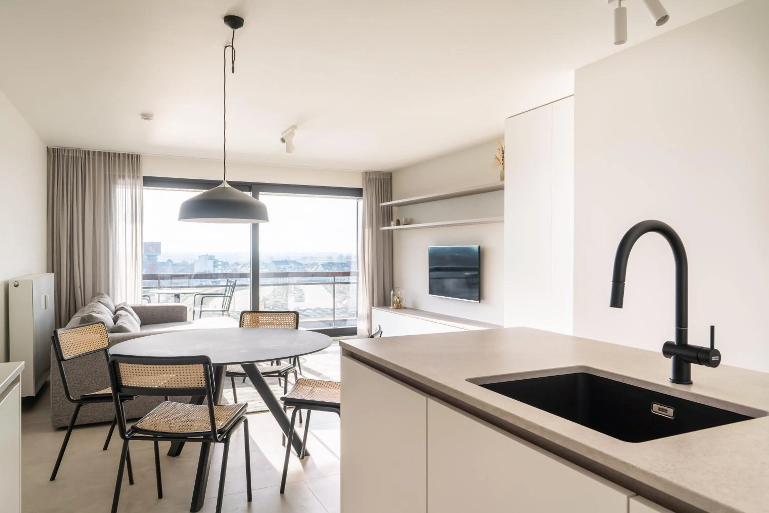 Appartement met prachtig zicht.