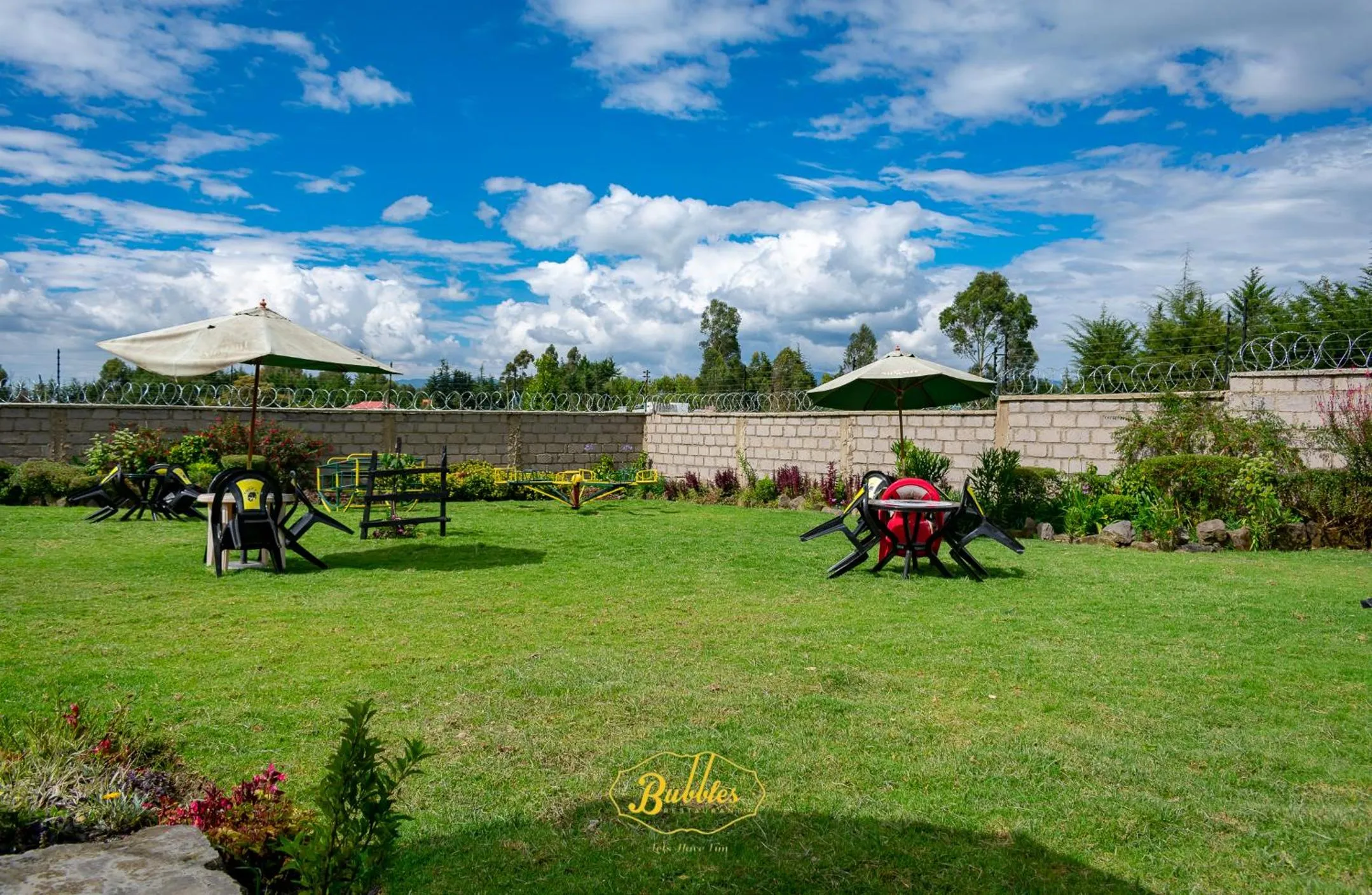 Garden in Bubbles Lodge Kinangop