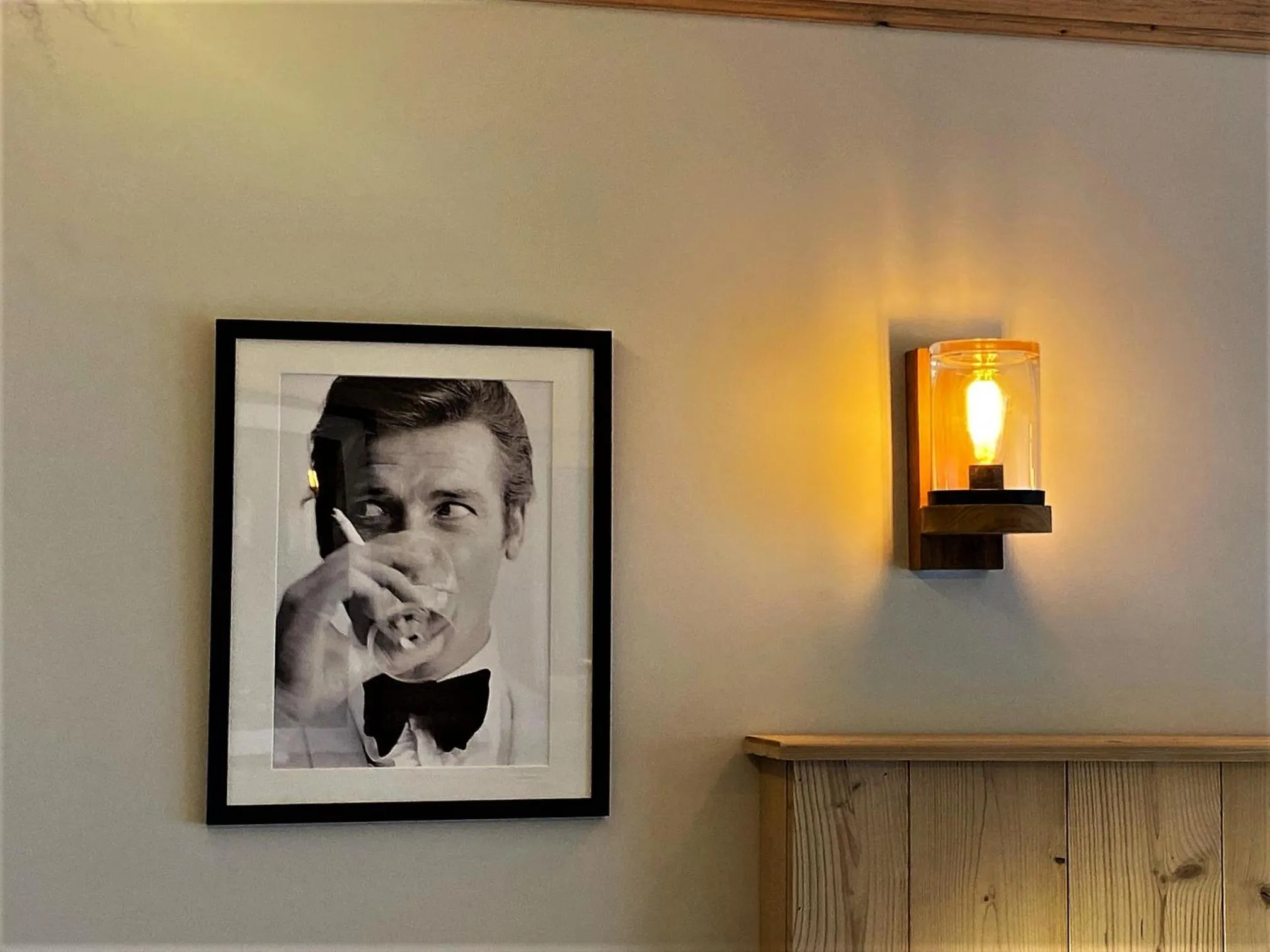 Decorative detail in Chalet-Hôtel Le Labrador, The Originals Relais (Relais du Silence)