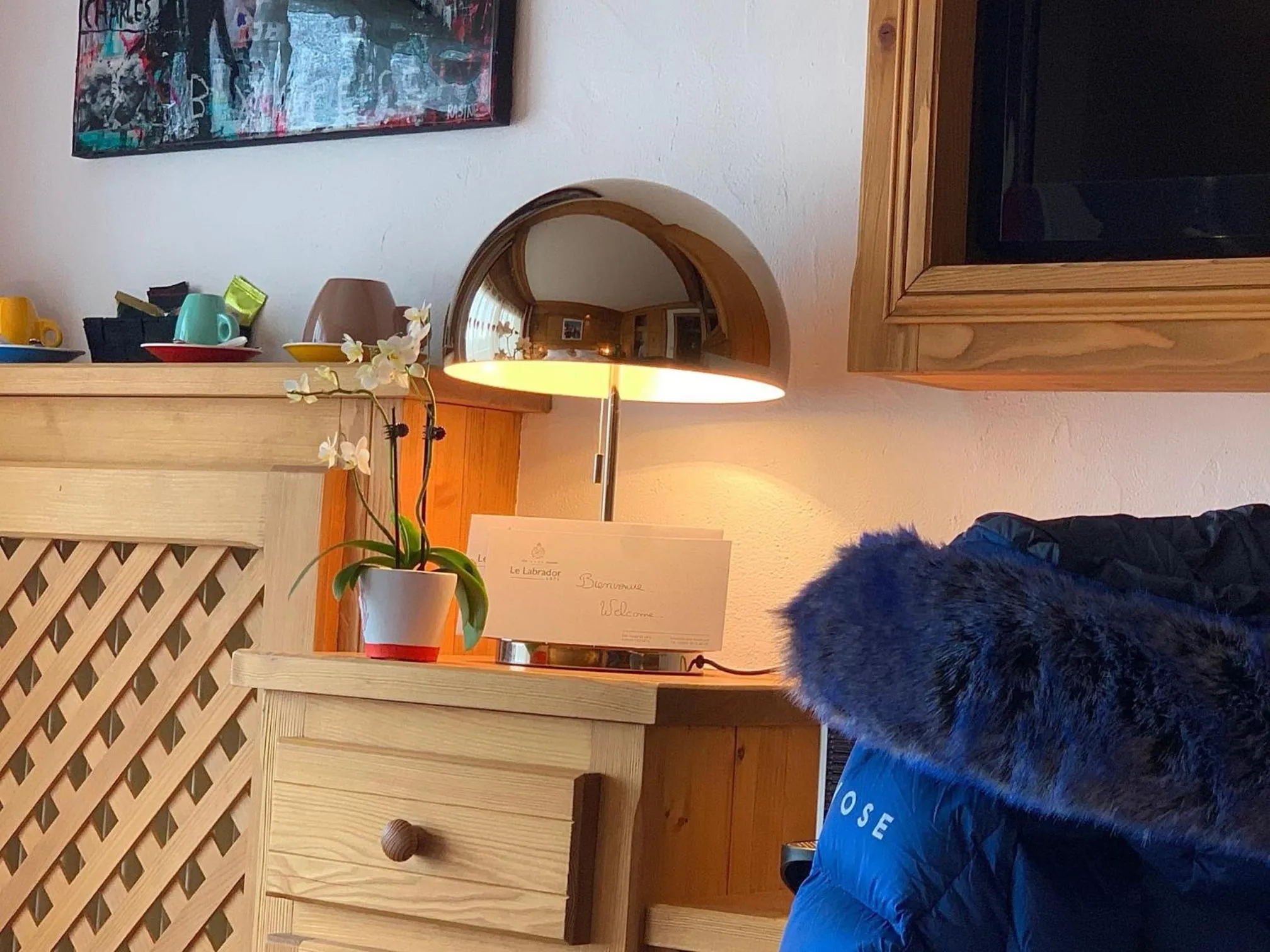 Seating area in Chalet-Hôtel Le Labrador, The Originals Relais (Relais du Silence)