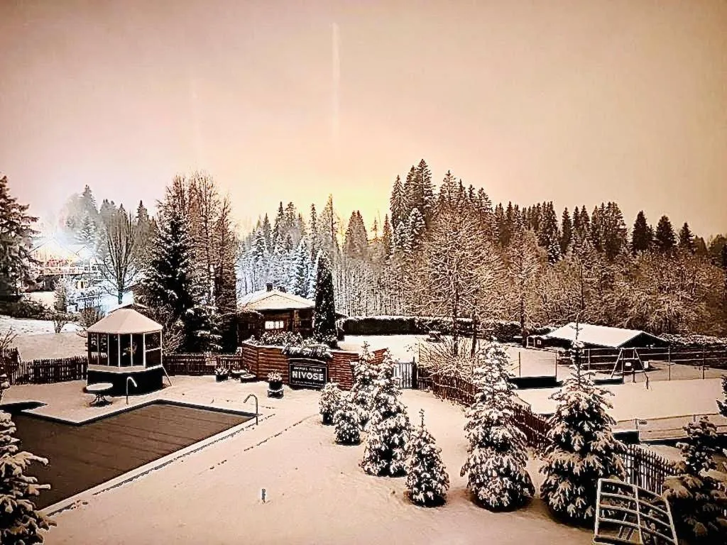 Winter in Chalet-Hôtel Le Labrador, The Originals Relais (Relais du Silence)