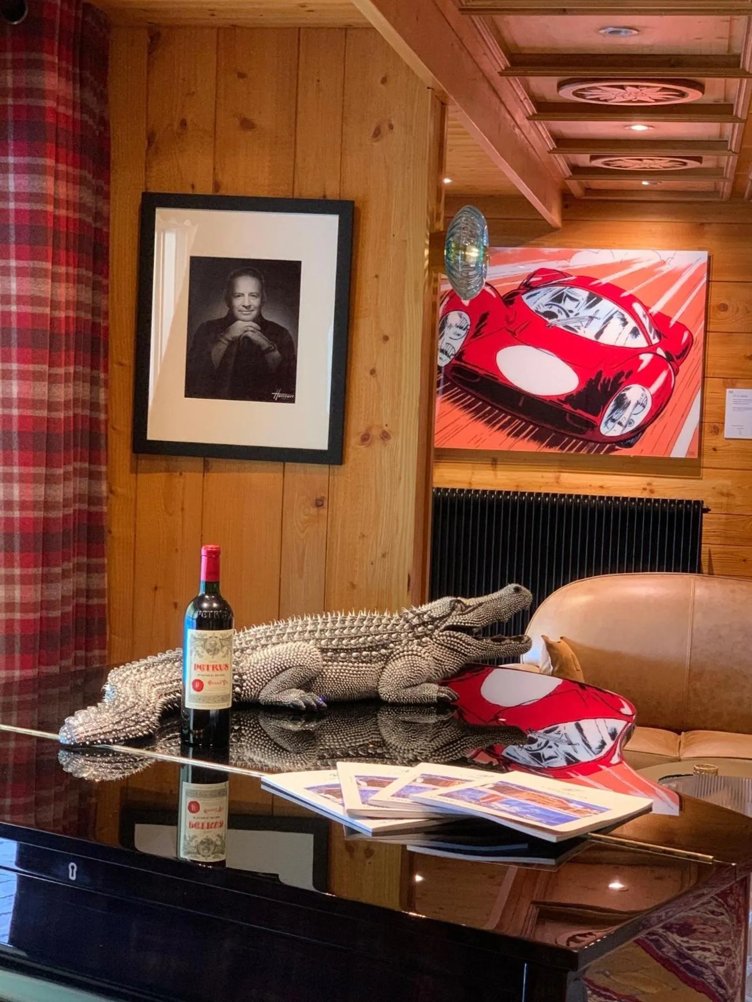 Living room in Chalet-Hôtel Le Labrador, The Originals Relais (Relais du Silence)