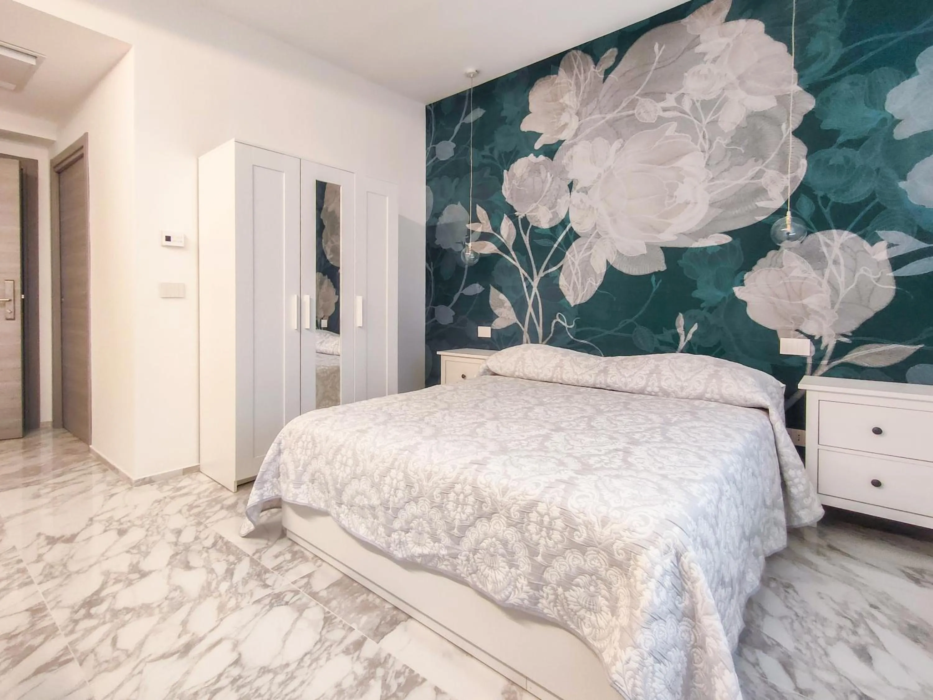 Bed in Cubacalatafimi Rooms