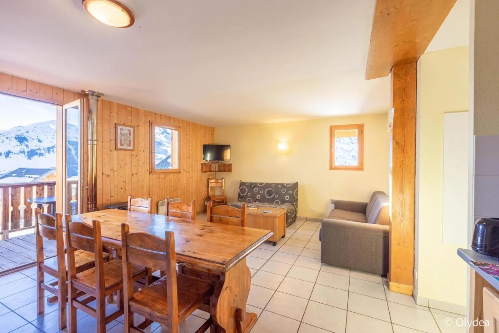 Lounge or bar in Olydea Fontaine du Roi