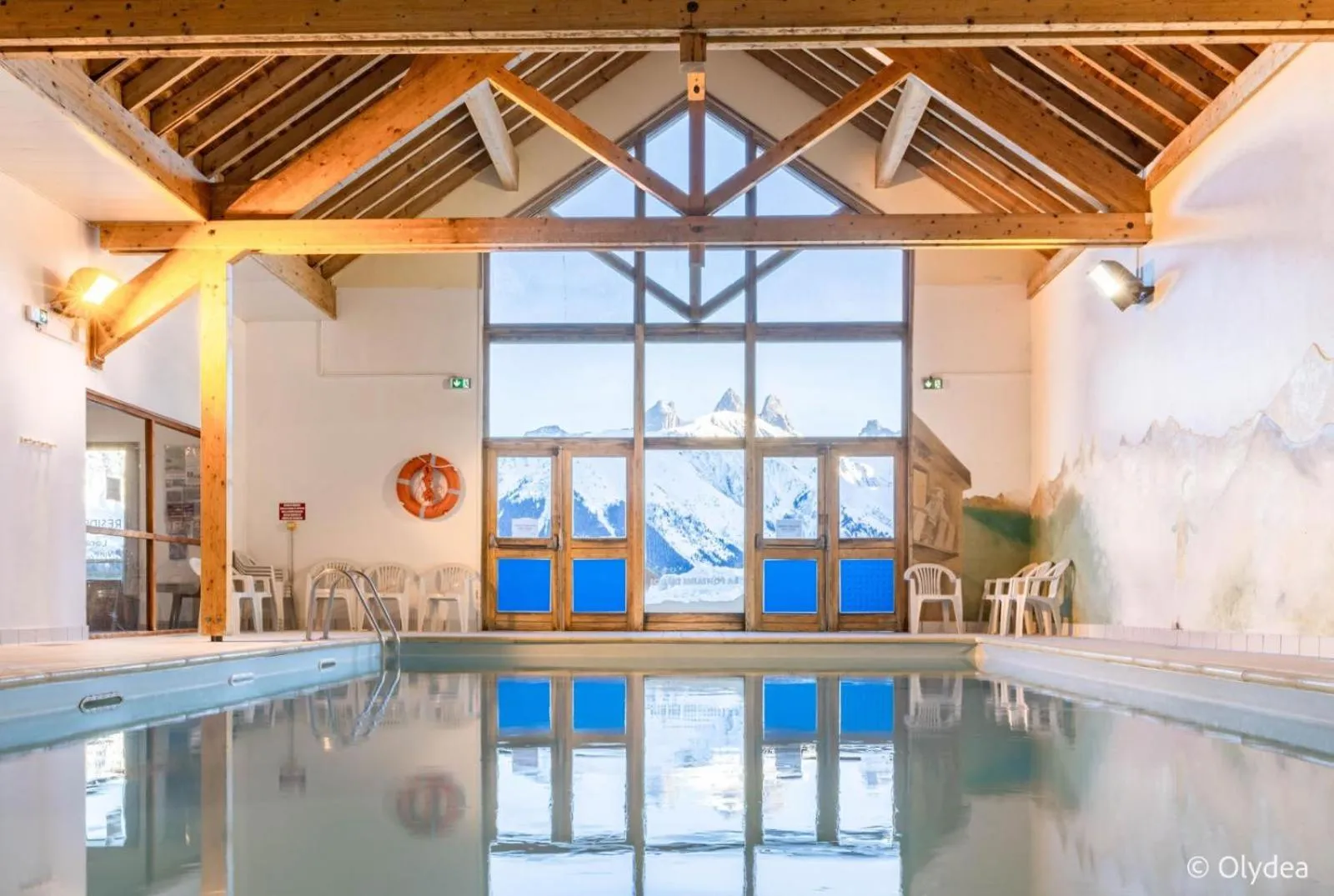 Swimming pool in Olydea Fontaine du Roi