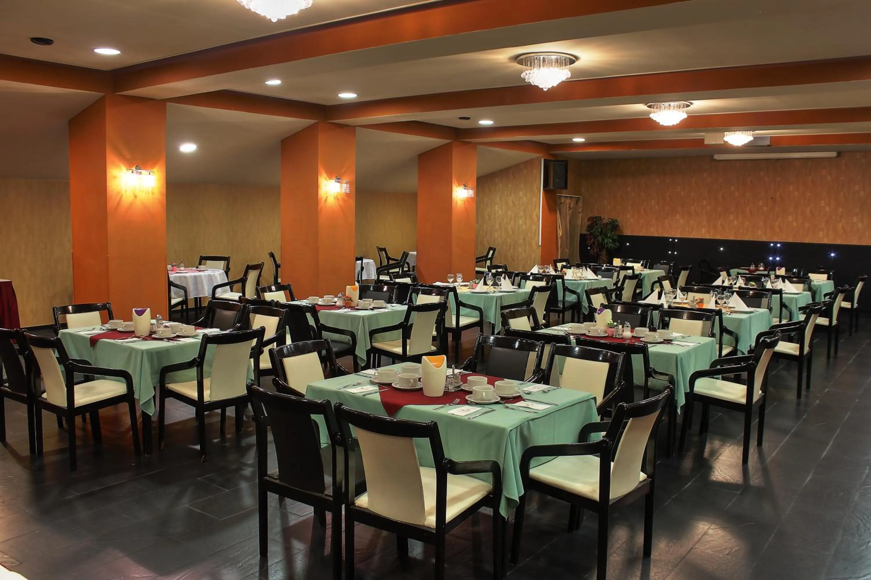 Restaurant/places to eat in Hotel Centrál