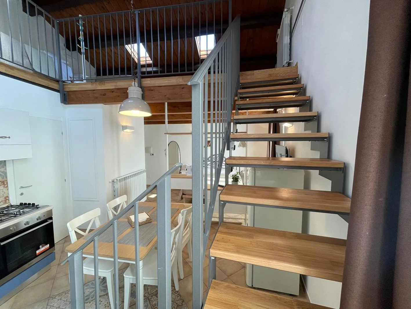 Dining area in B&B Sacca
