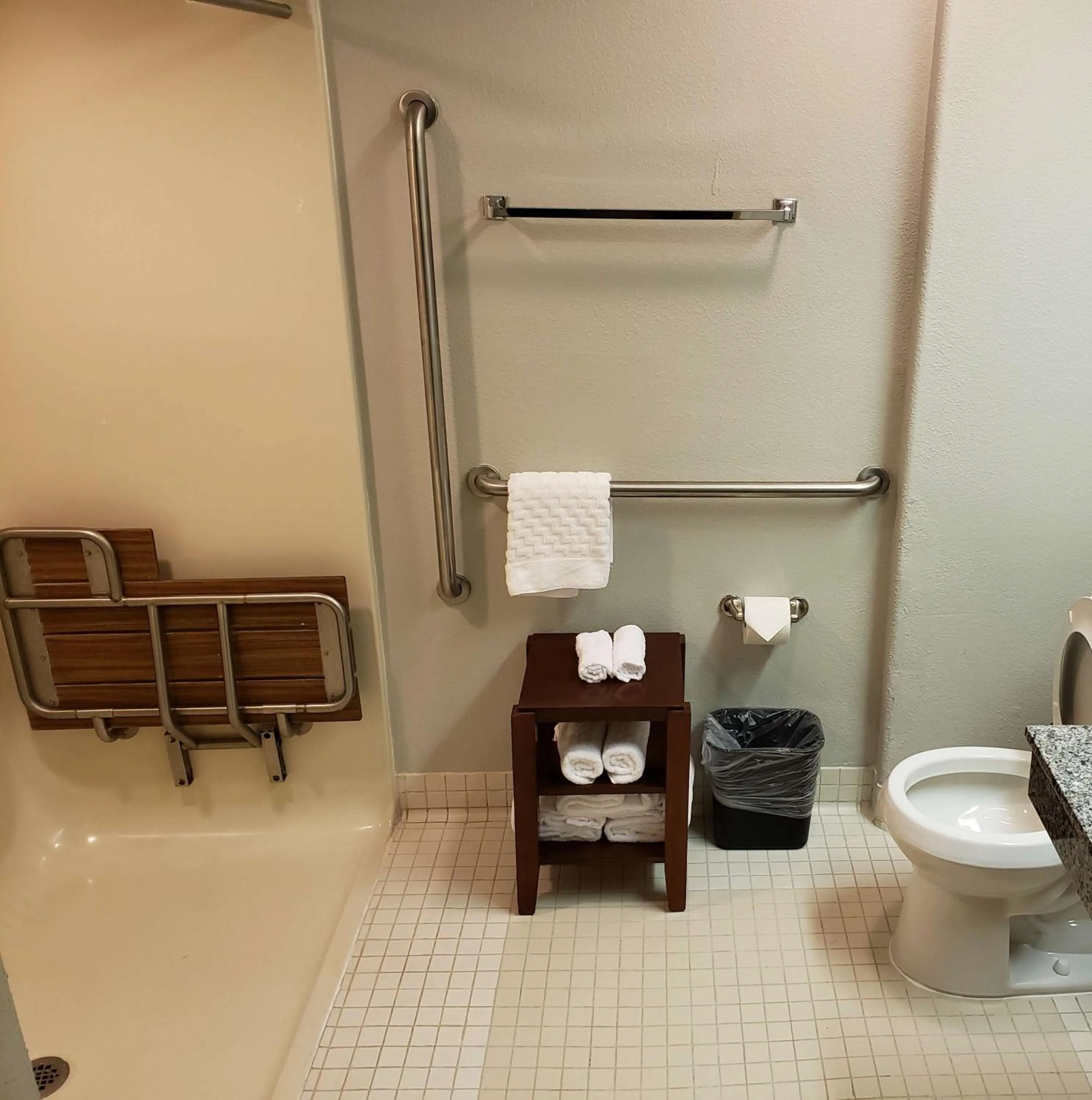 Bathroom in Denver North Hotel