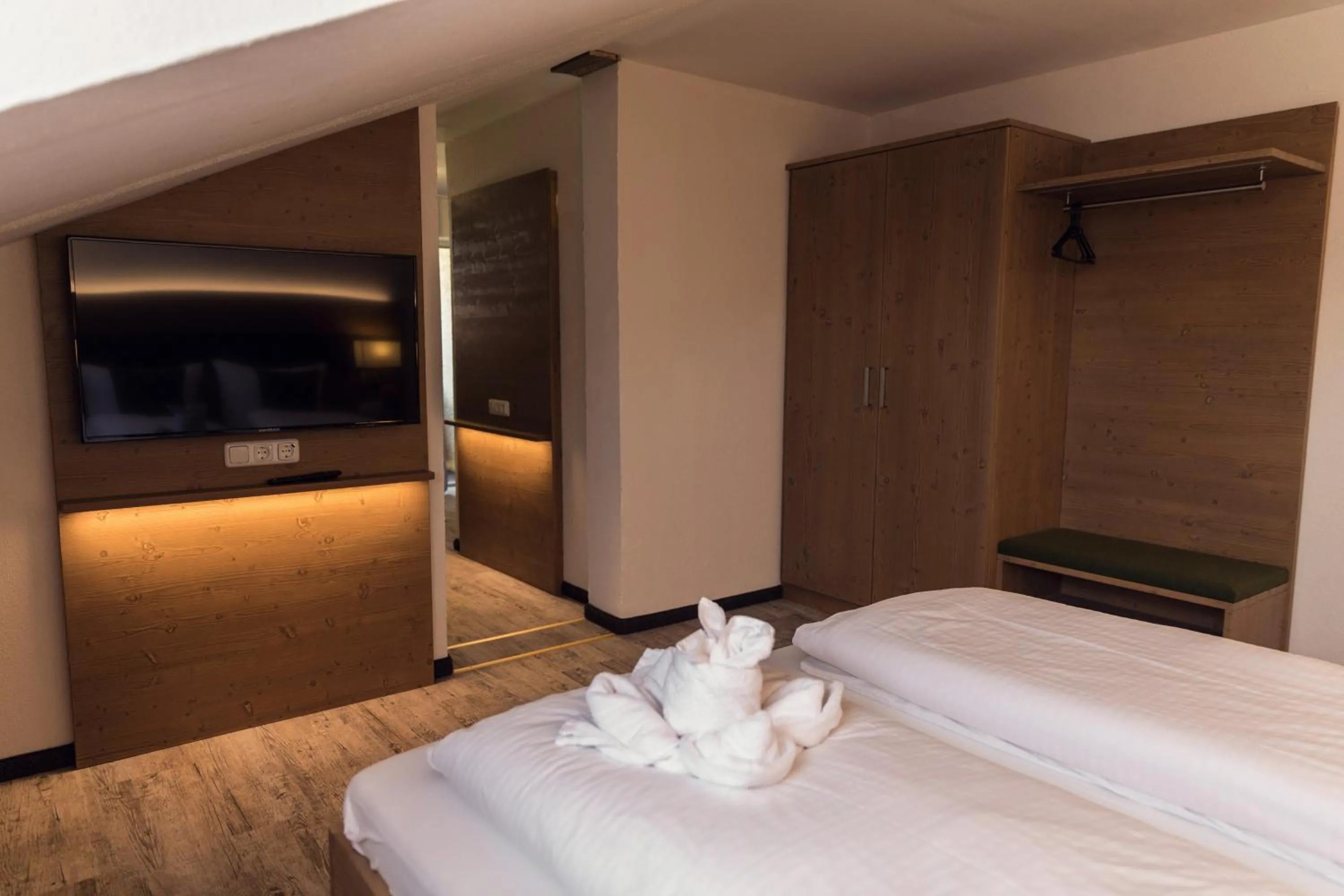 Bed in Waldhotel Seebachschleife
