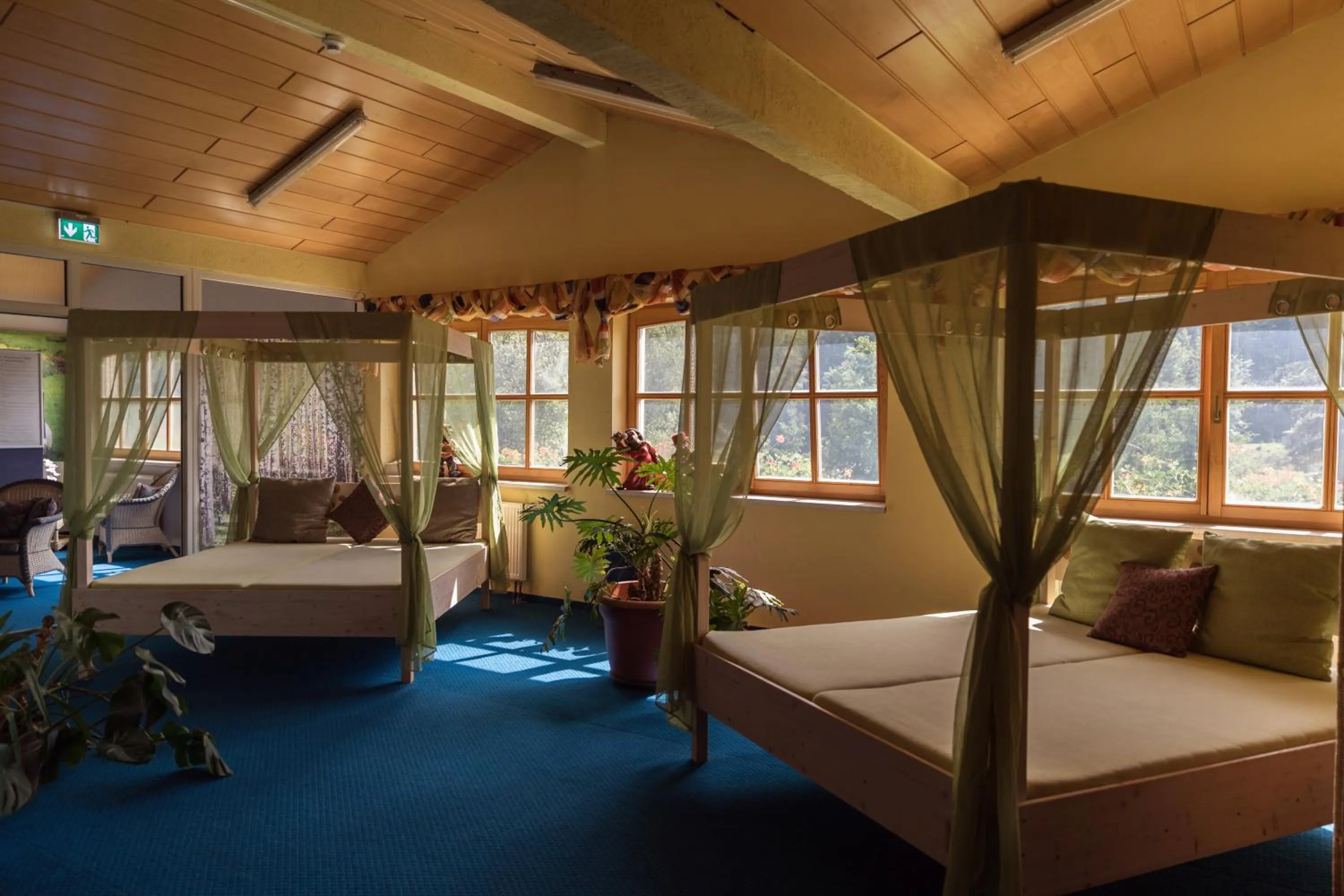 Bed in Waldhotel Seebachschleife