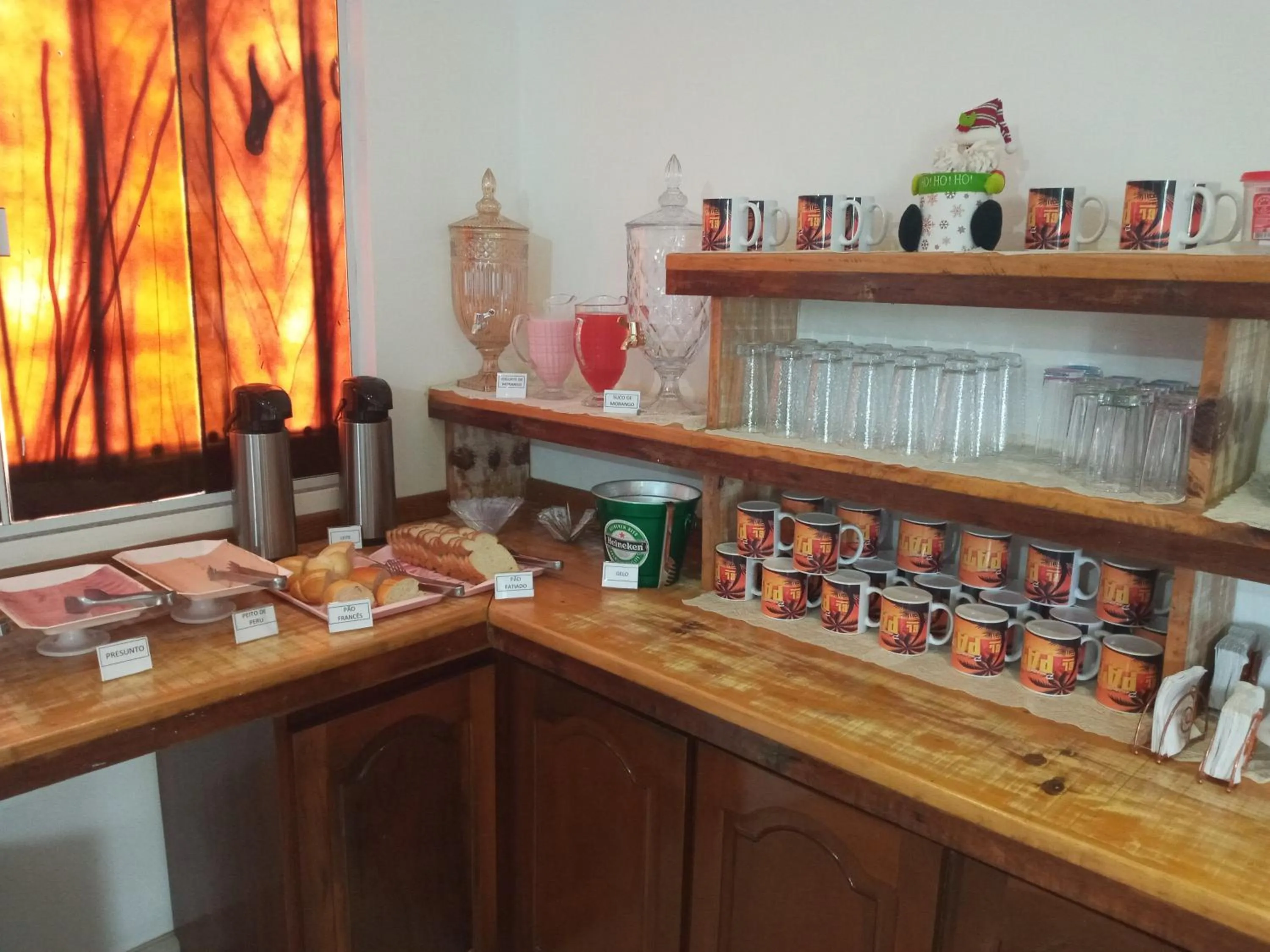 Food and drinks in Pousada El Patron