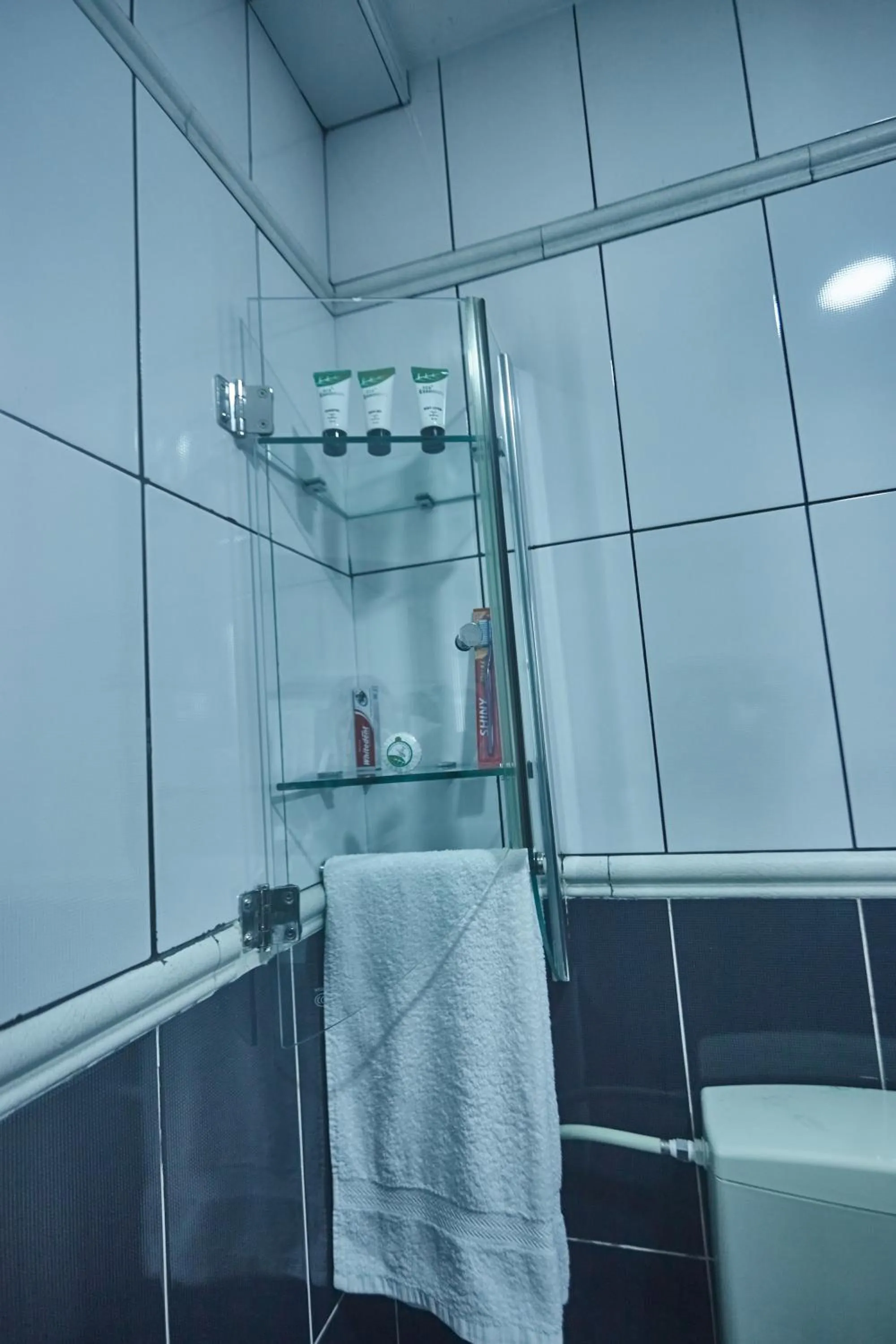 Shower in seven skies hotel
