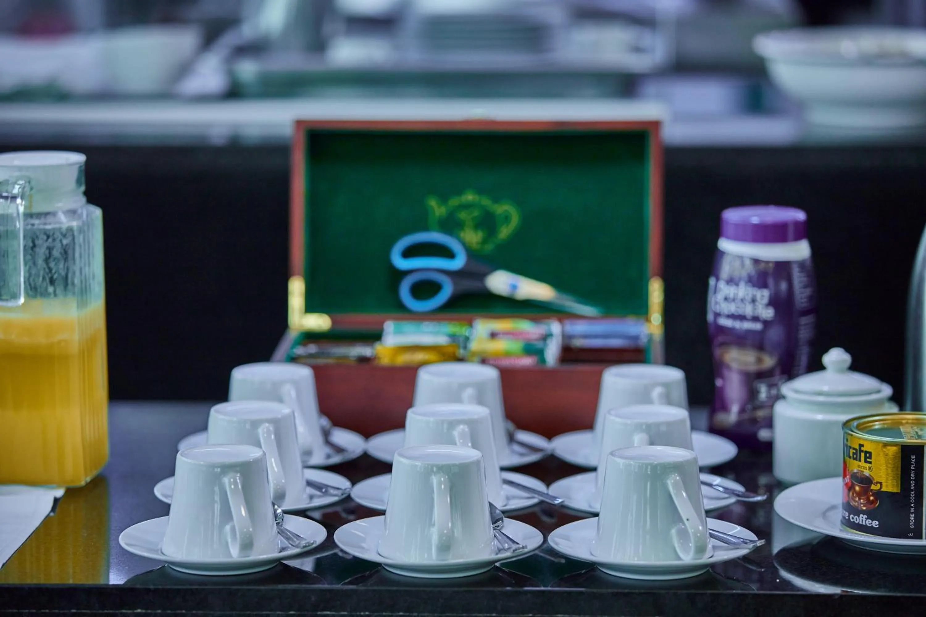 Breakfast in seven skies hotel