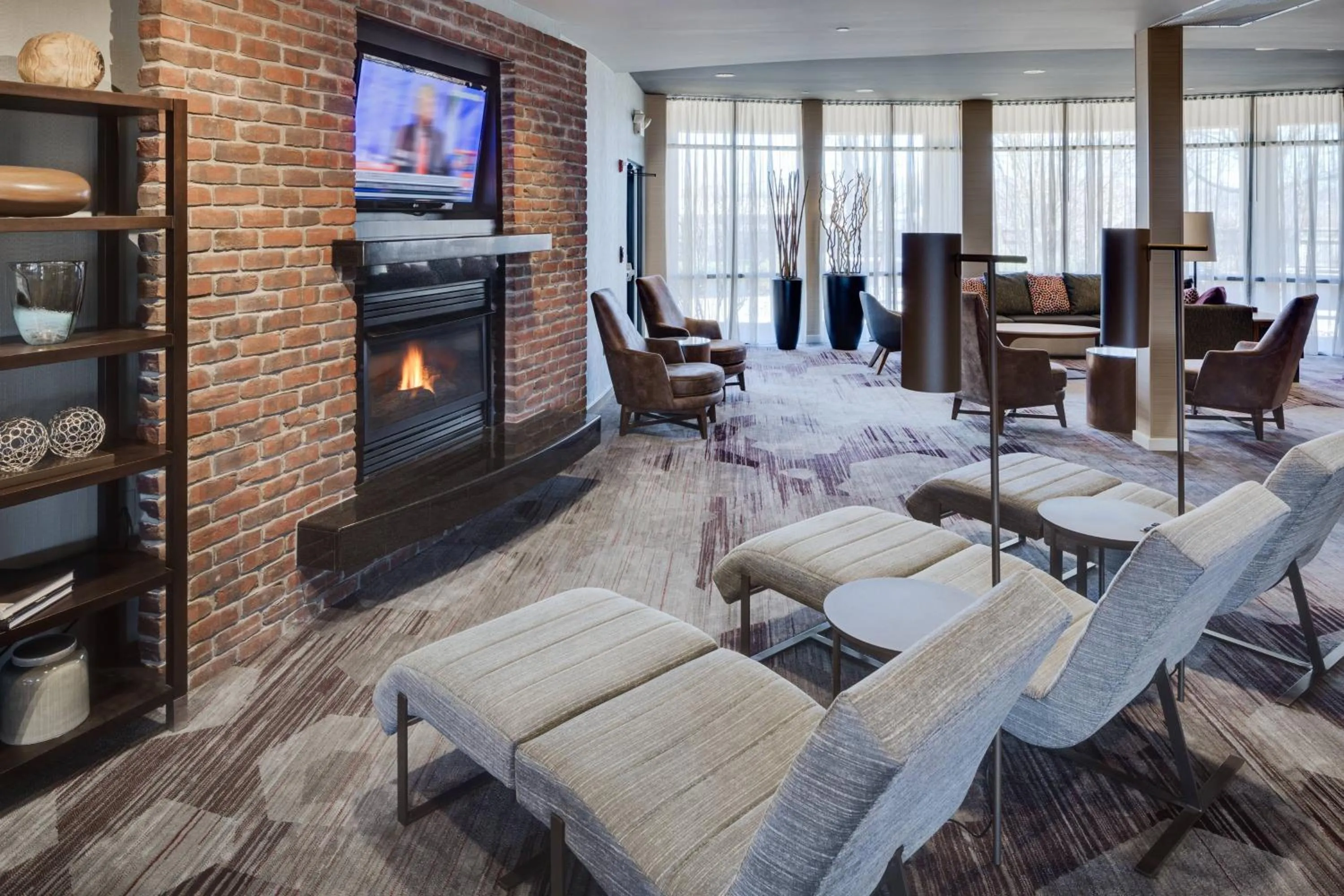 Lobby or reception in Courtyard by Marriott Providence Warwick