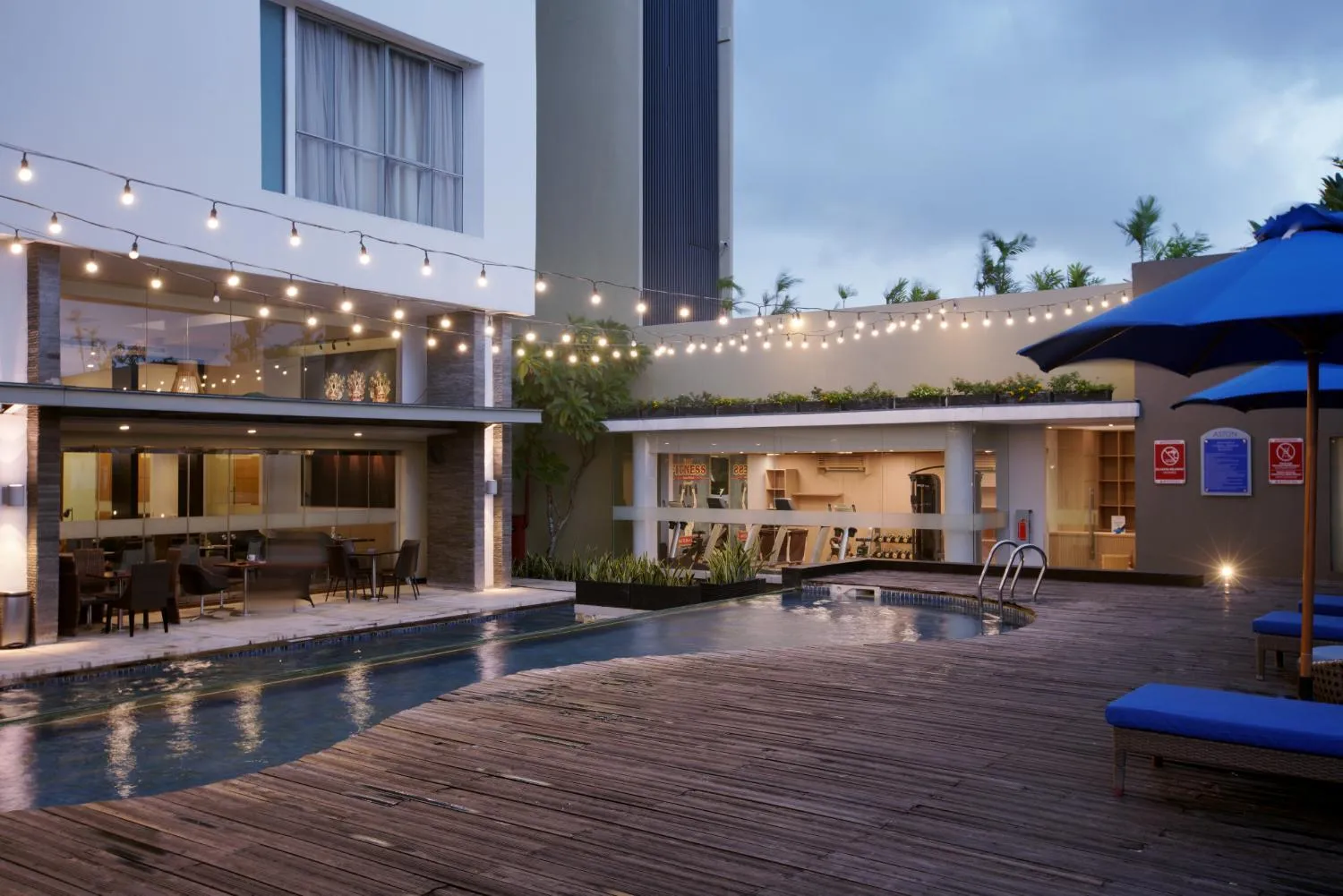 Swimming pool in Aston Jambi Hotel & Conference Center