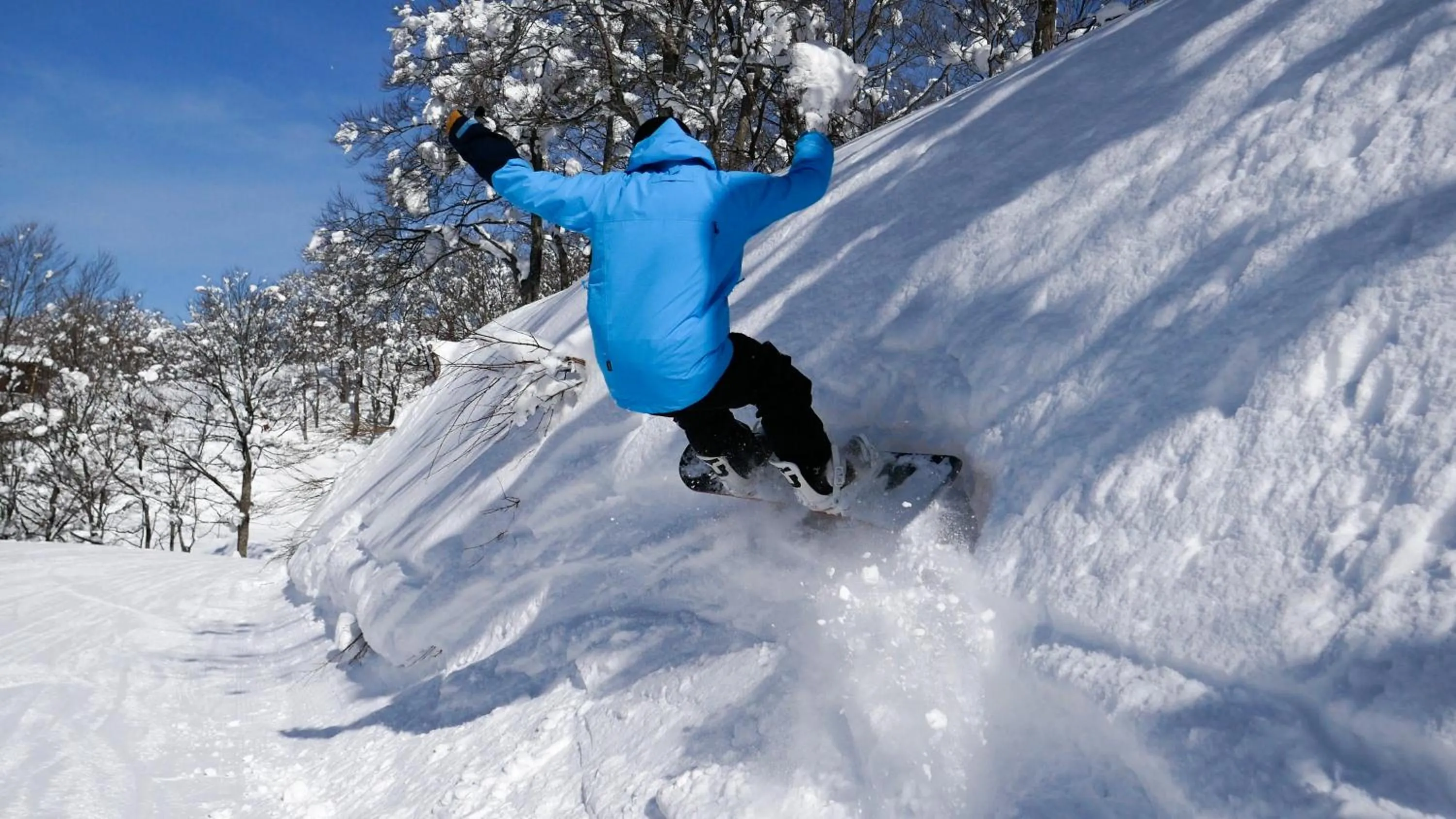 Skiing in Hotel Harvest Skijam Katsuyama