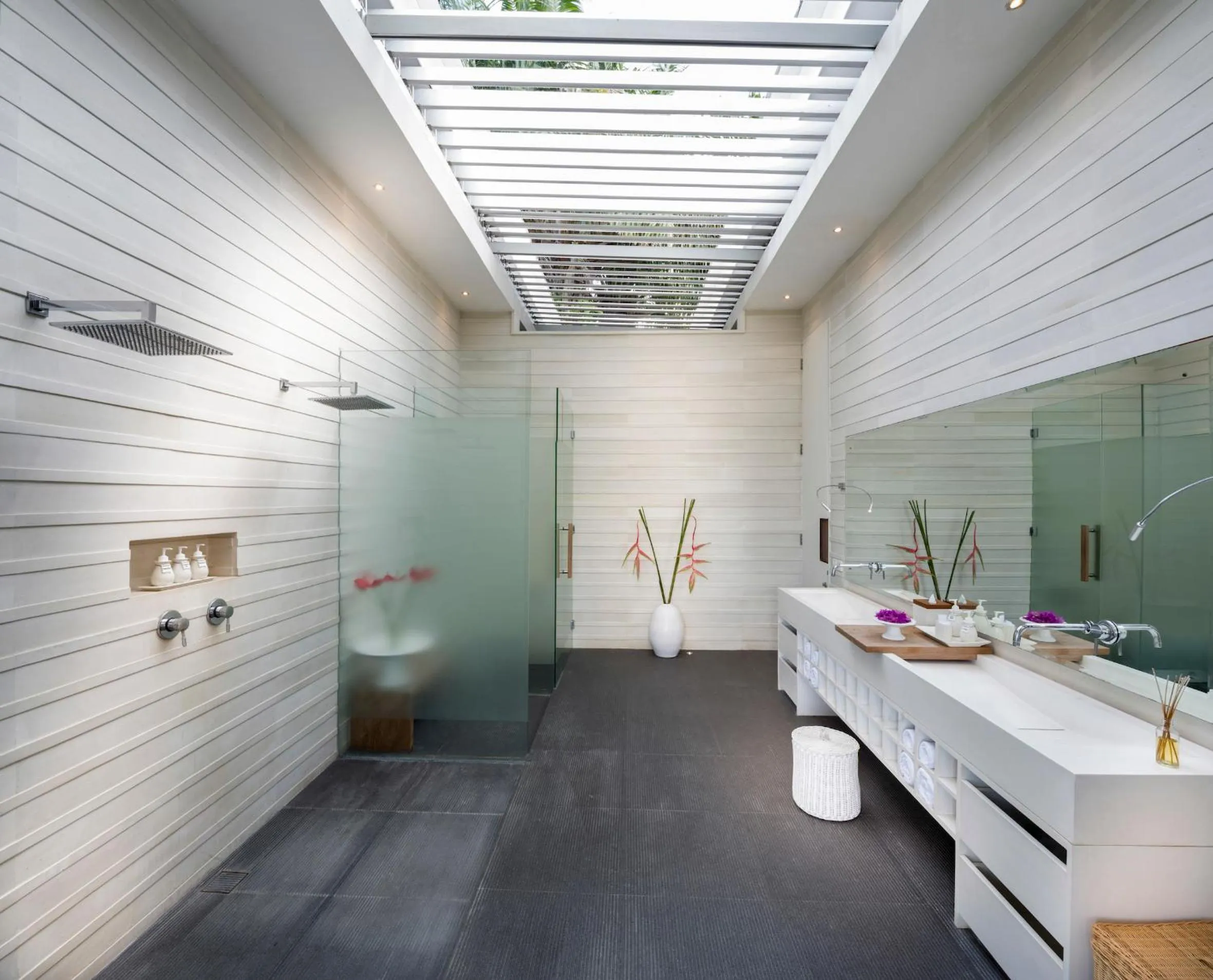 Bathroom in Pure Villa Bali by Nagisa Bali