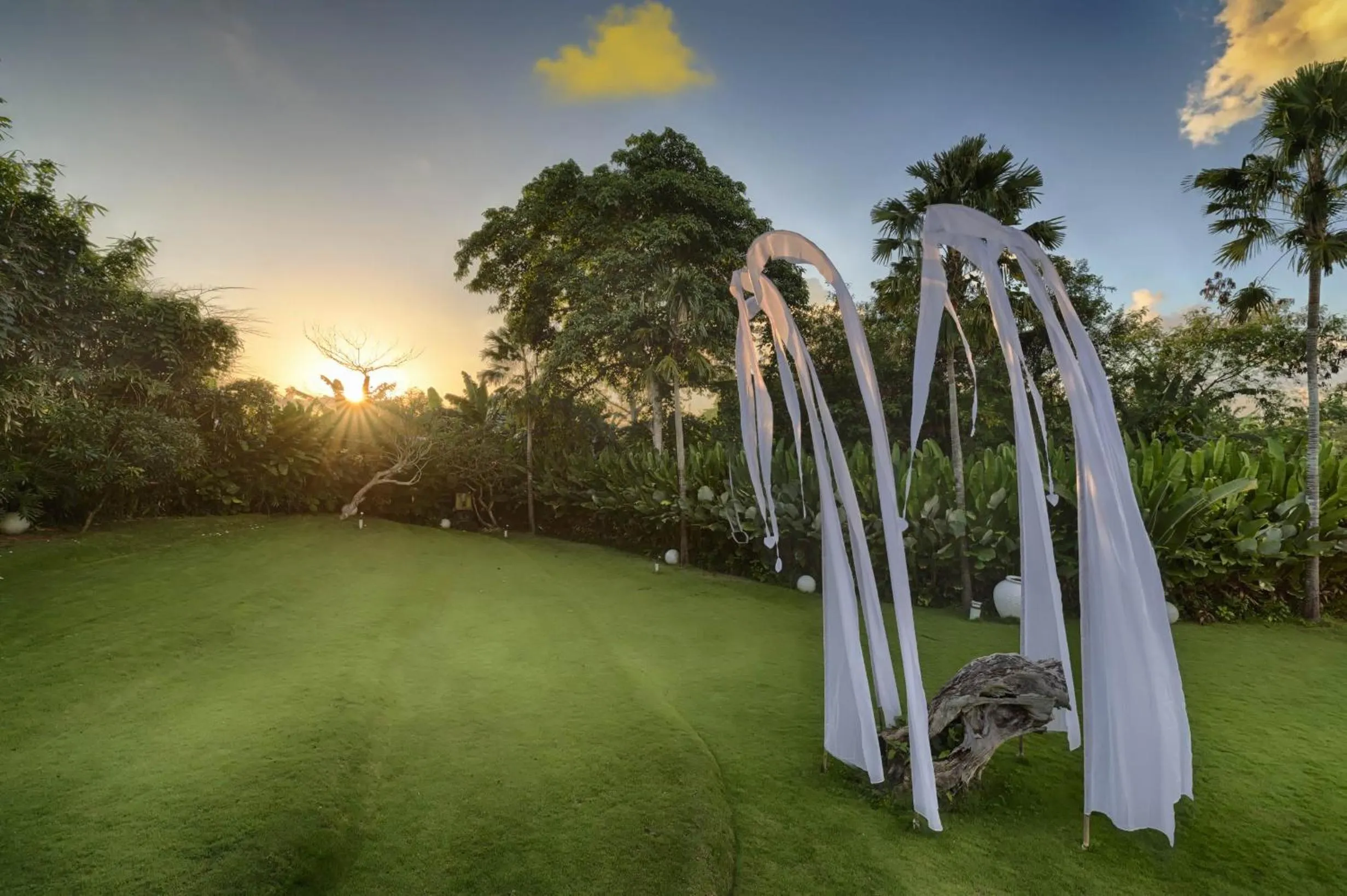Garden in Pure Villa Bali by Nagisa Bali